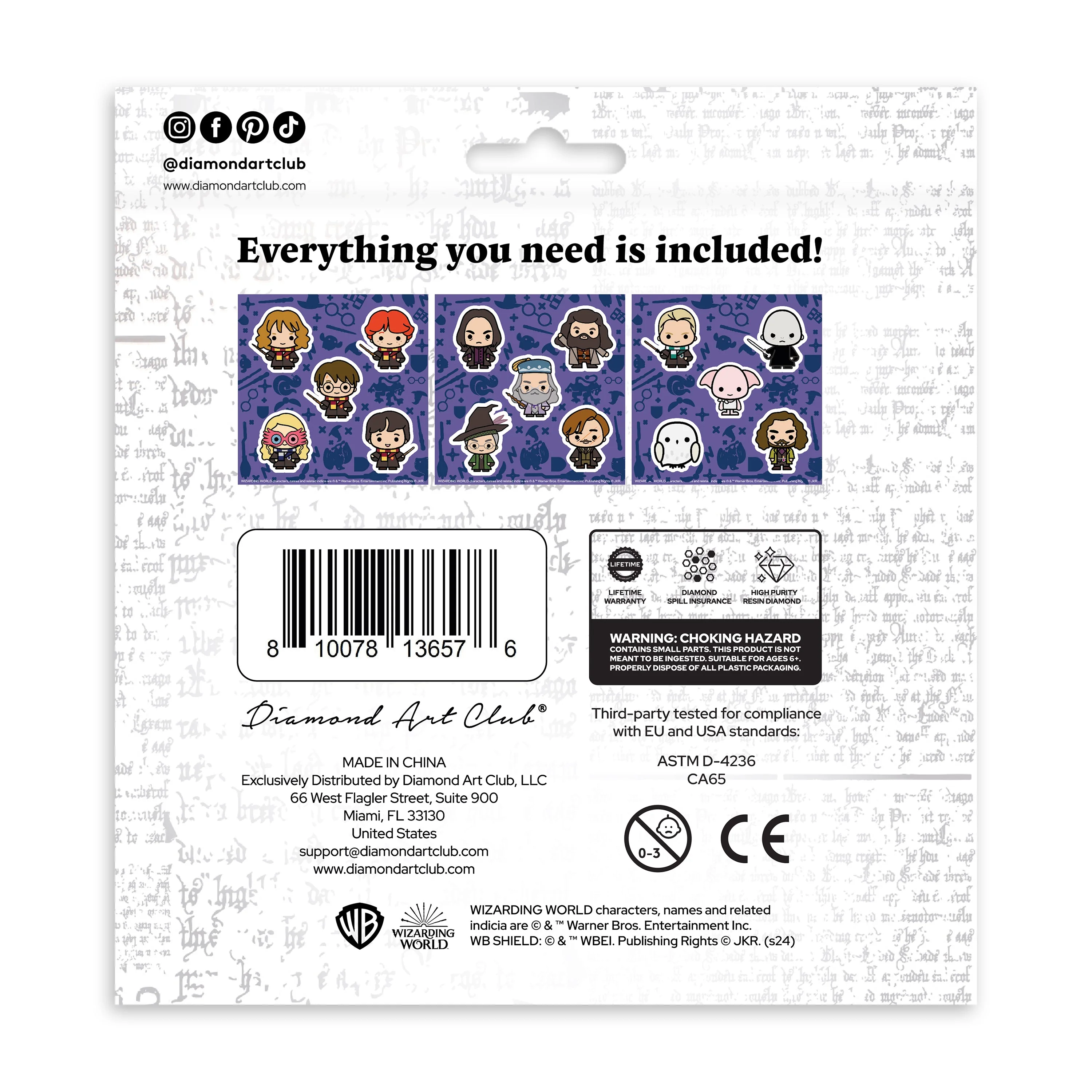 Harry Potter™ Diamond Painting Stickers (Set of 15) - Image 12
