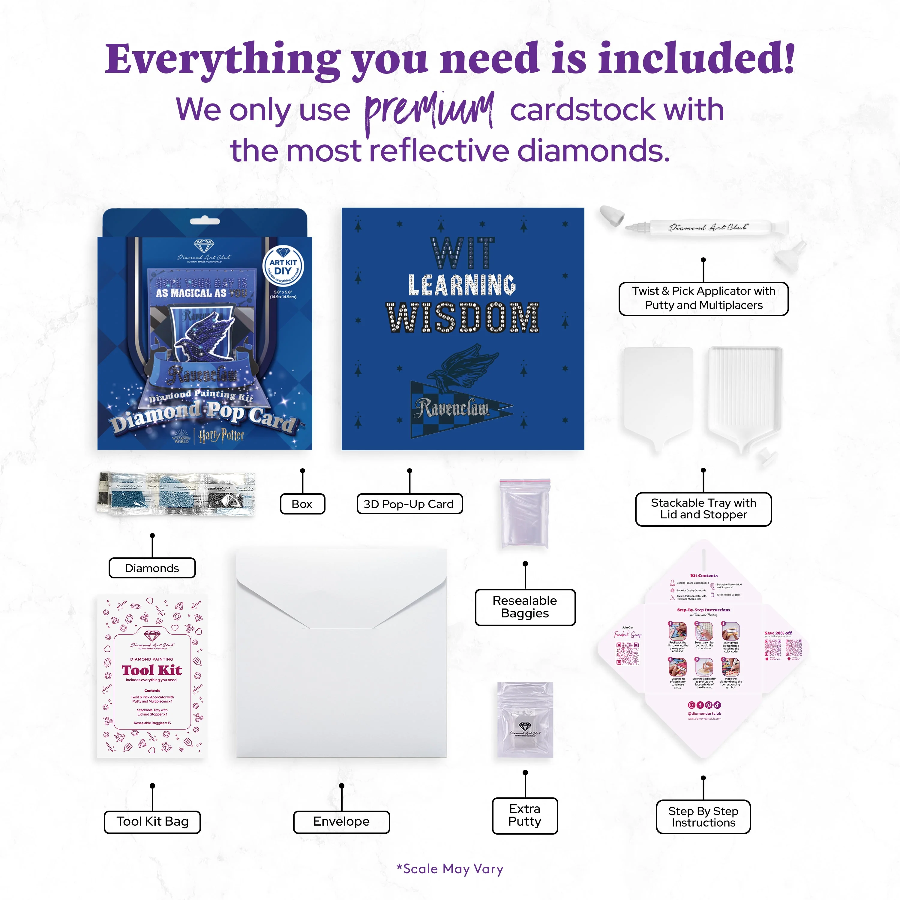 Diamond Pop™ Card- Ravenclaw™ - Image 3