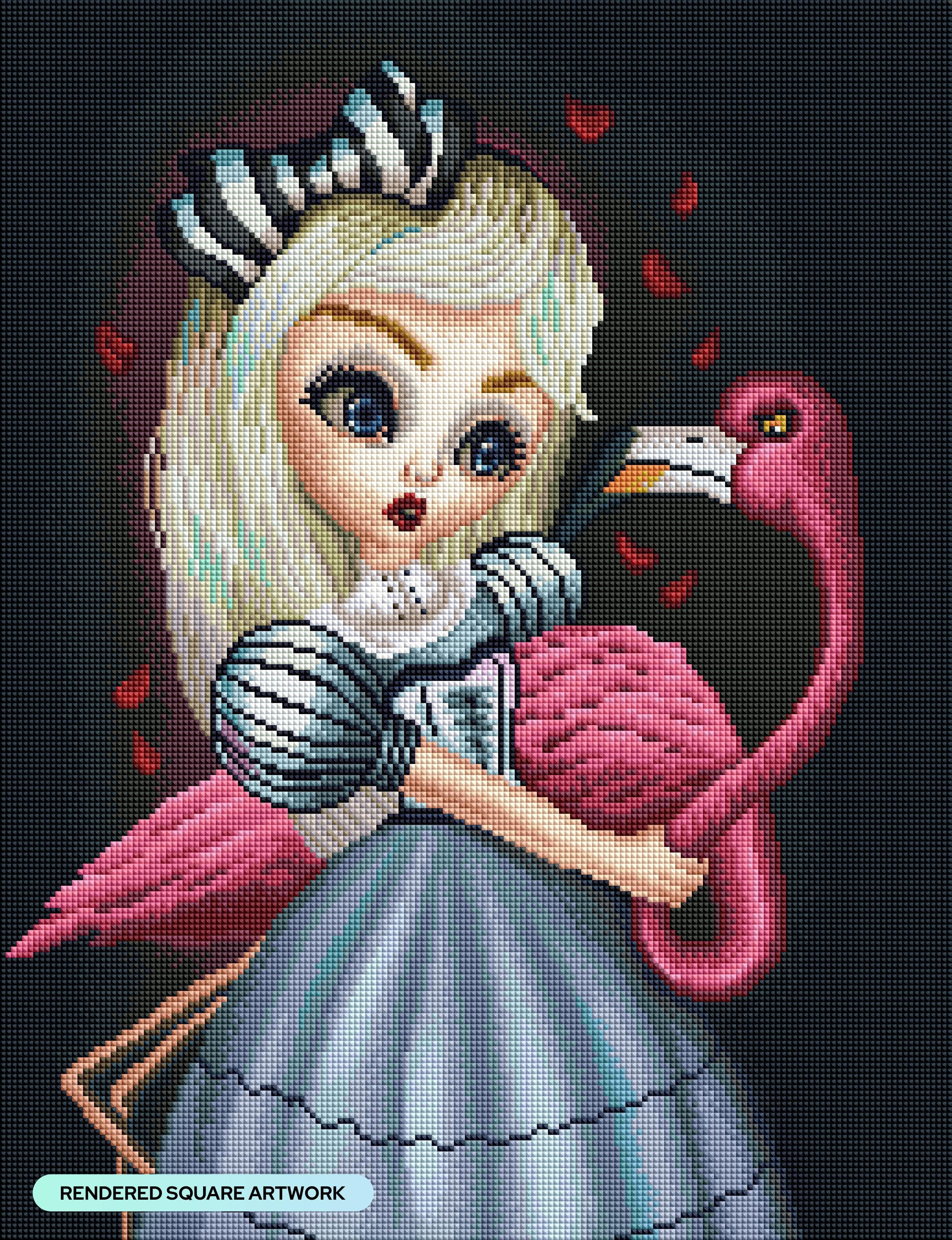 Alice and the Flamingo - Image 2