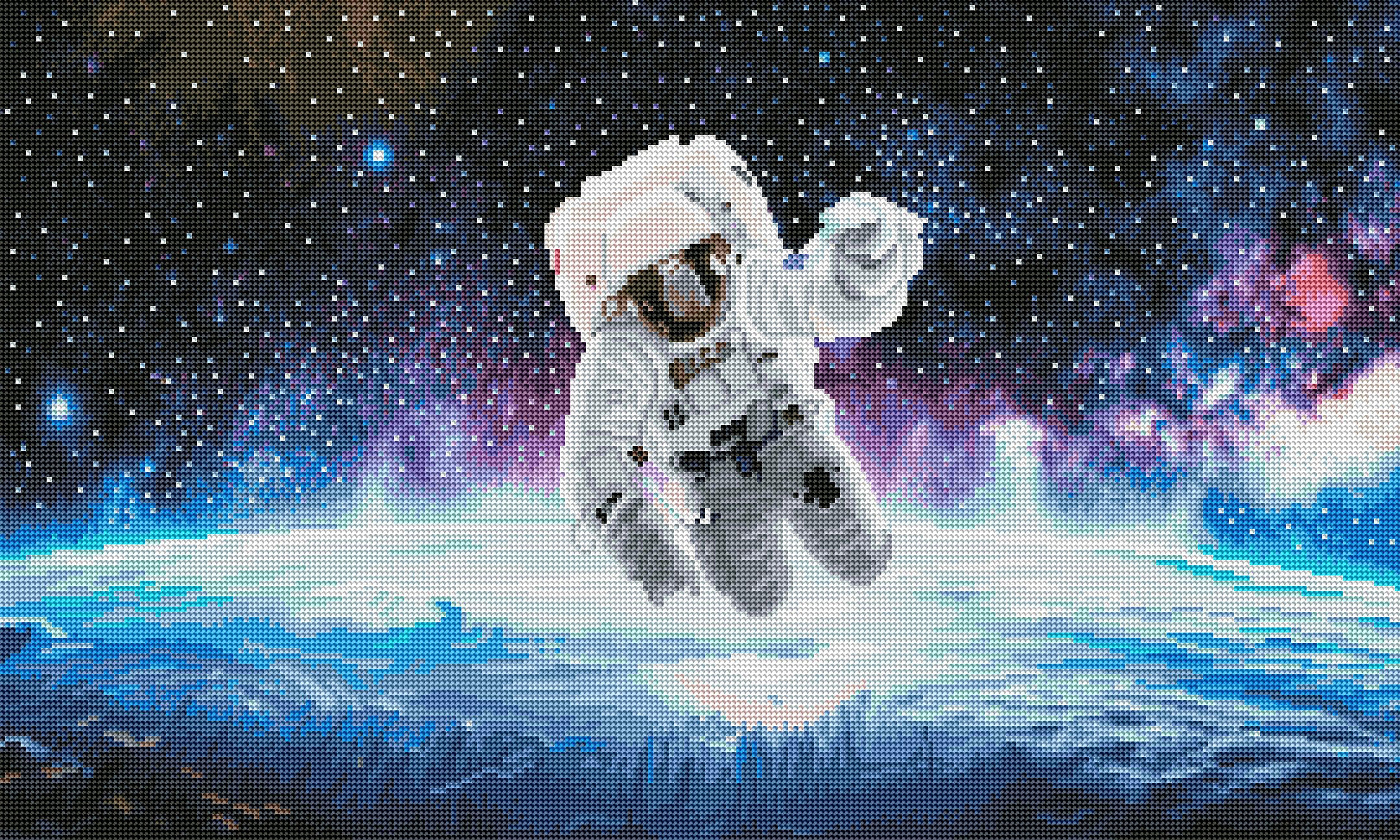 Astronaut Over Earth - Image 2