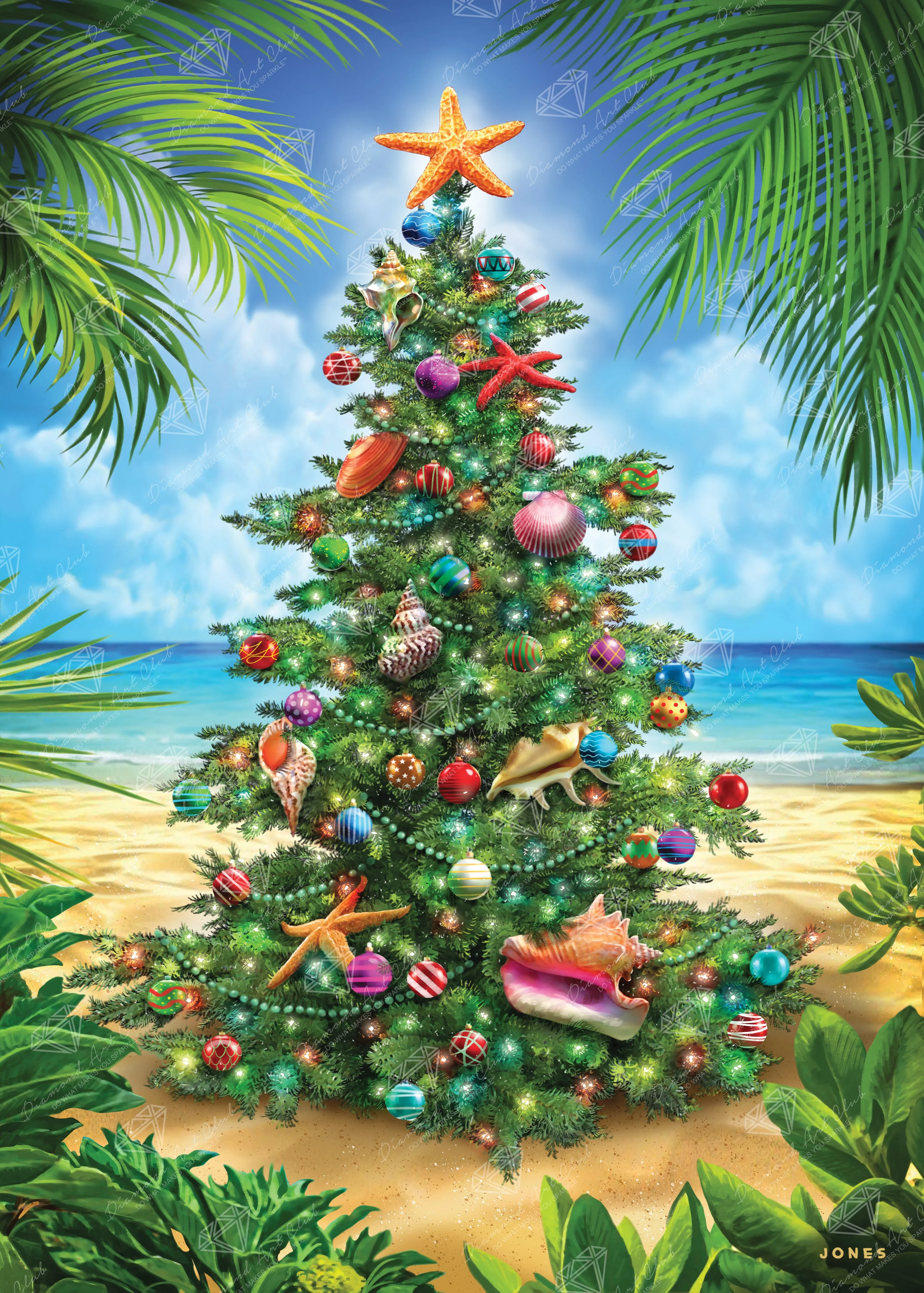 Beach Christmas Tree