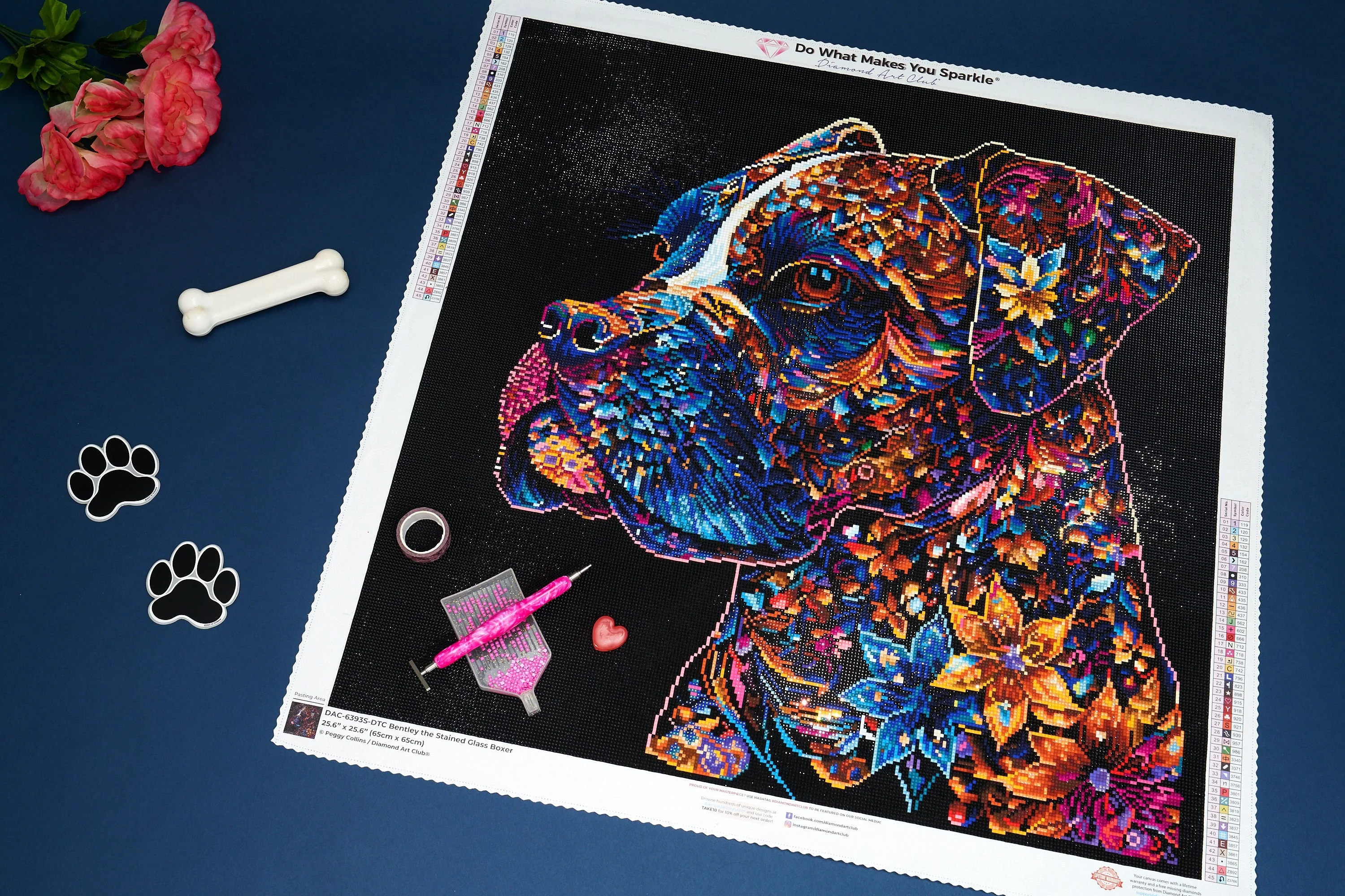 Bentley the Stained Glass Boxer - Image 6
