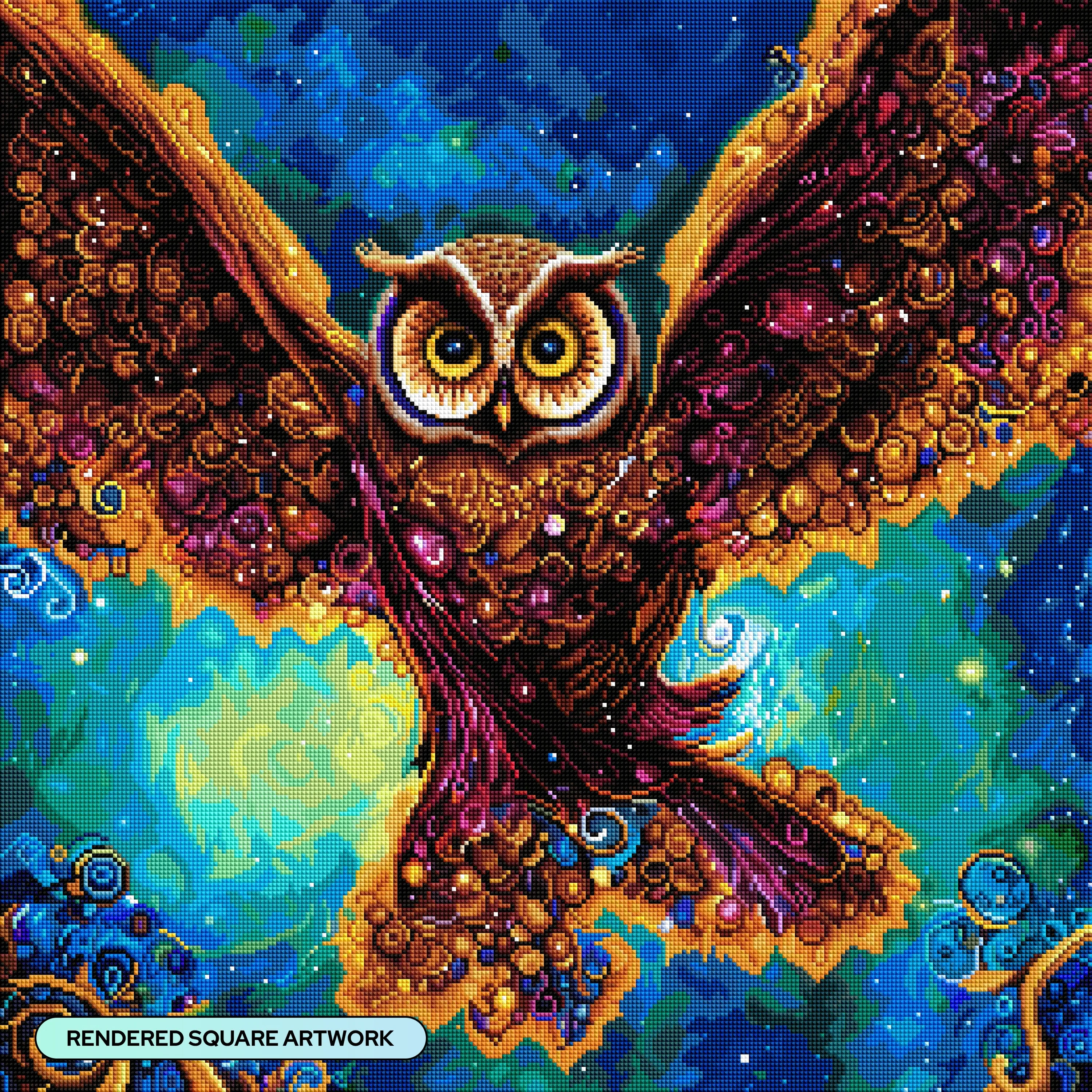 Blinged Out Owl - Image 2