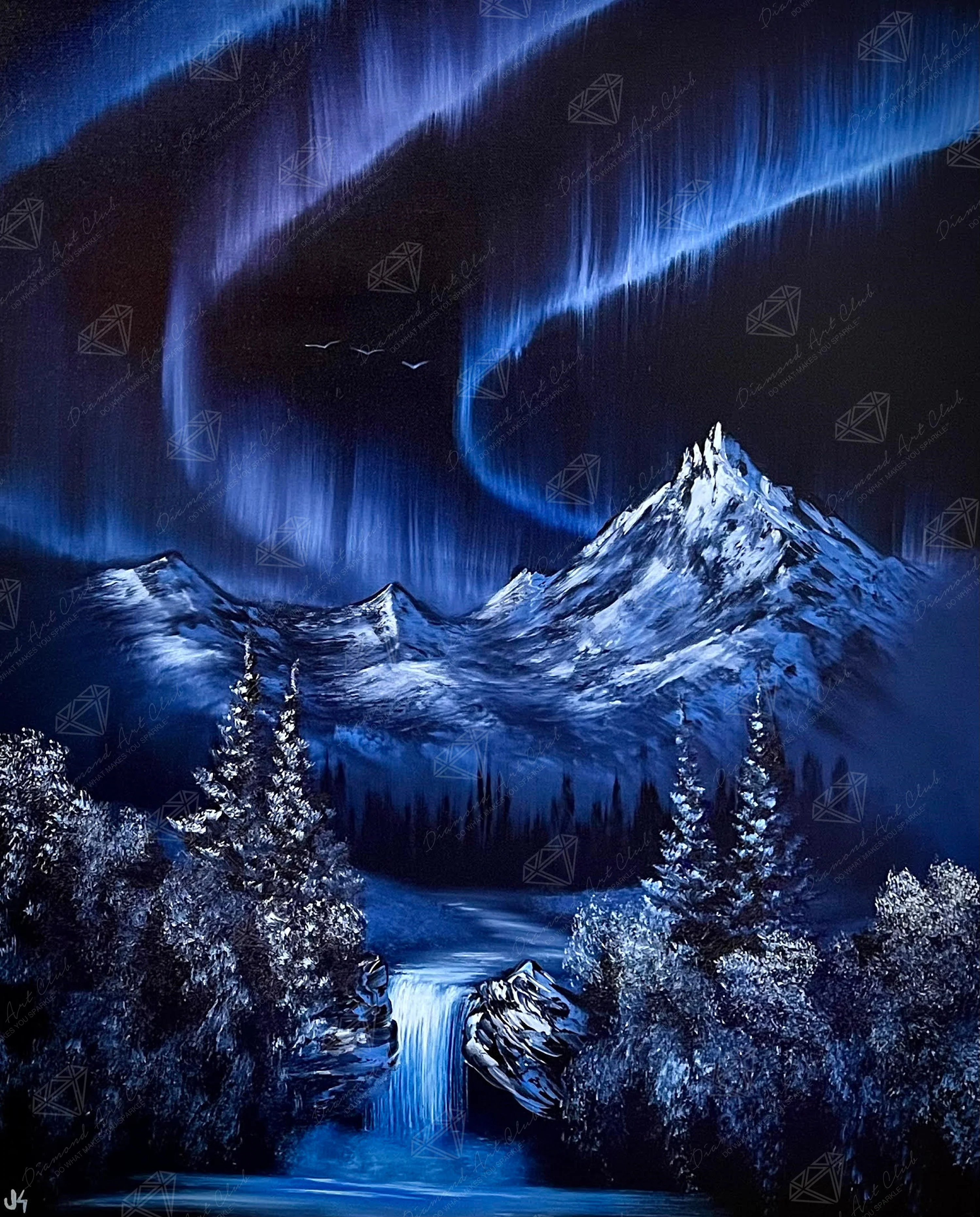 Blue Aurora Falls