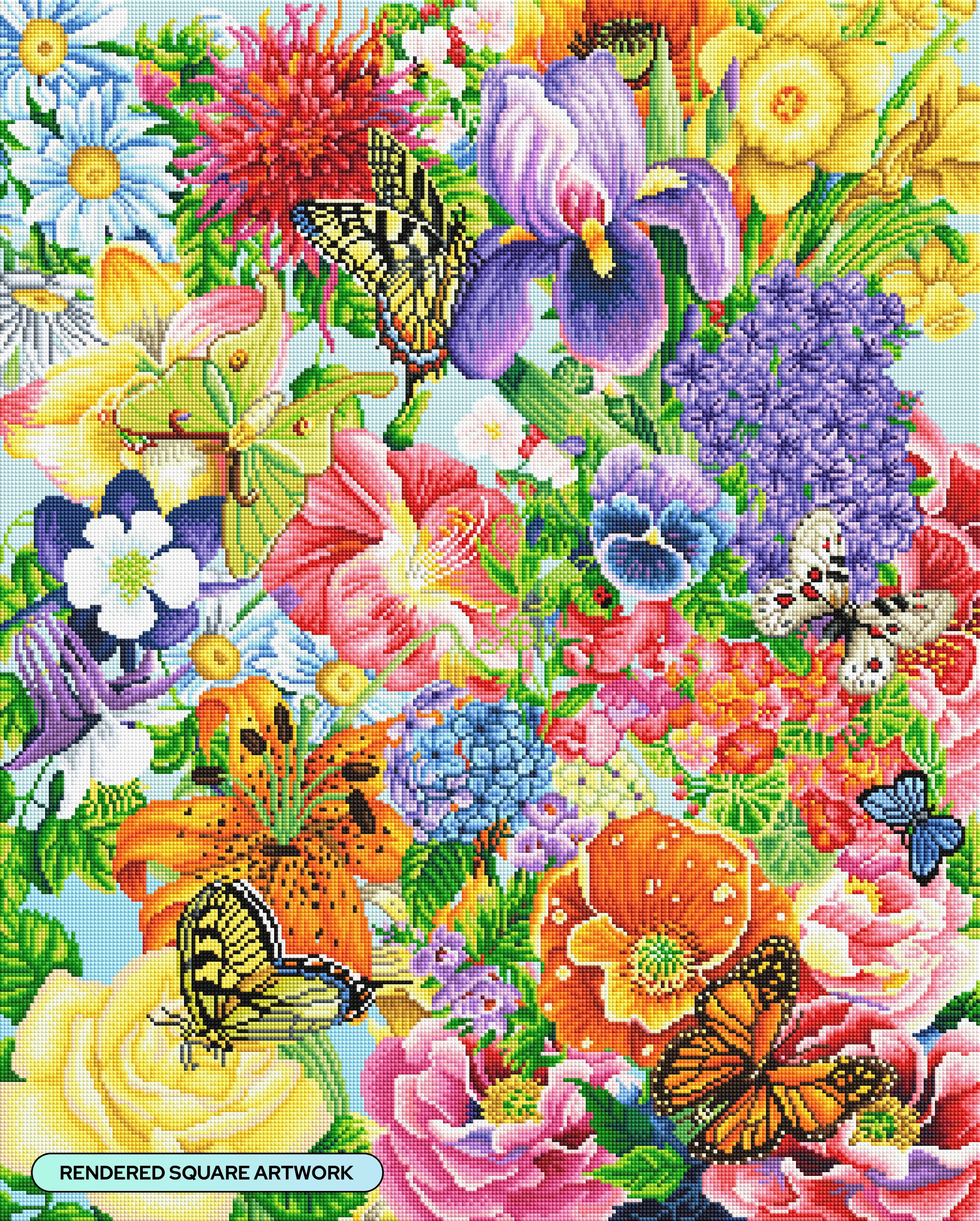 Butterflies and Flower Garden - Image 2