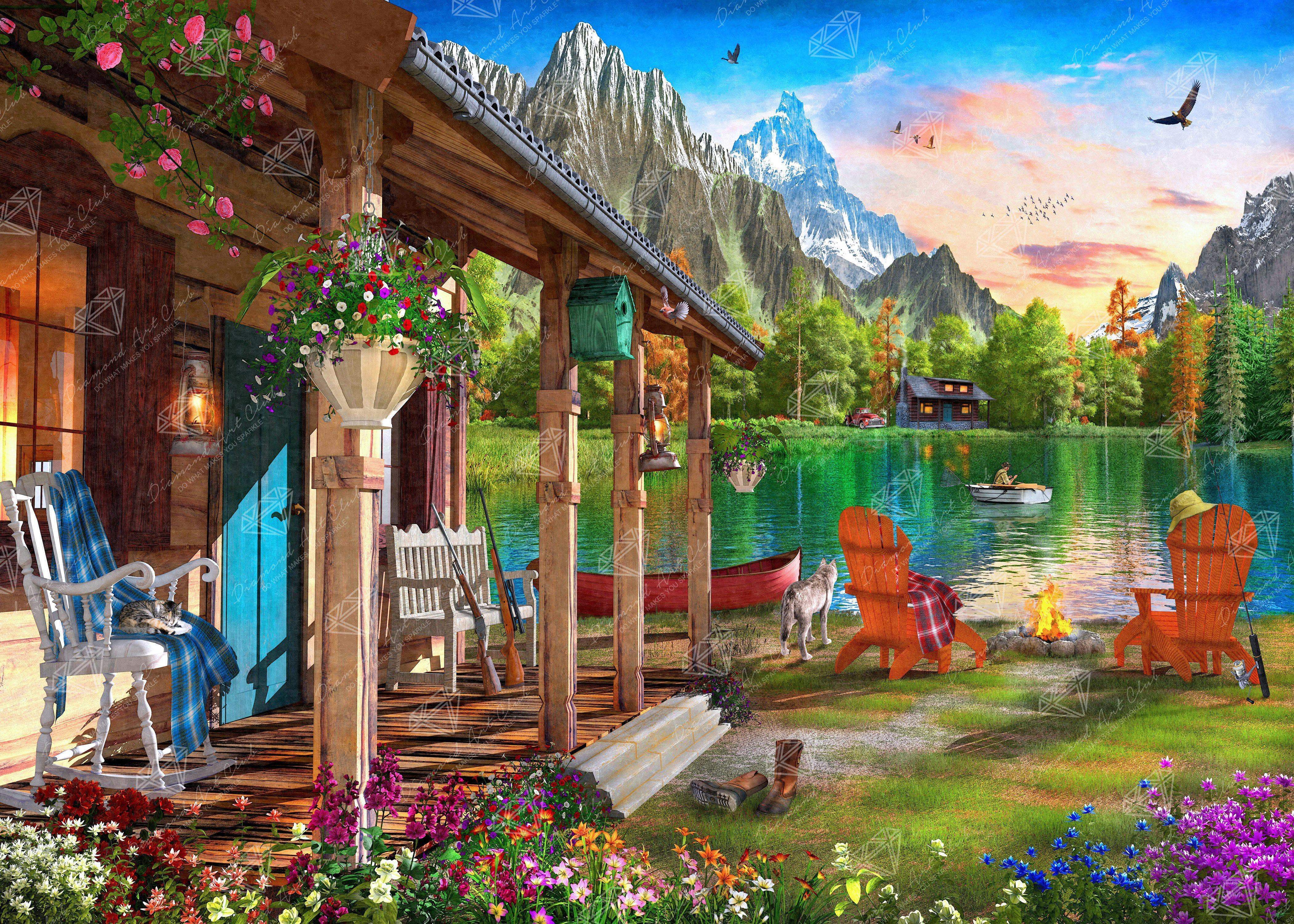 Cabin Porch View