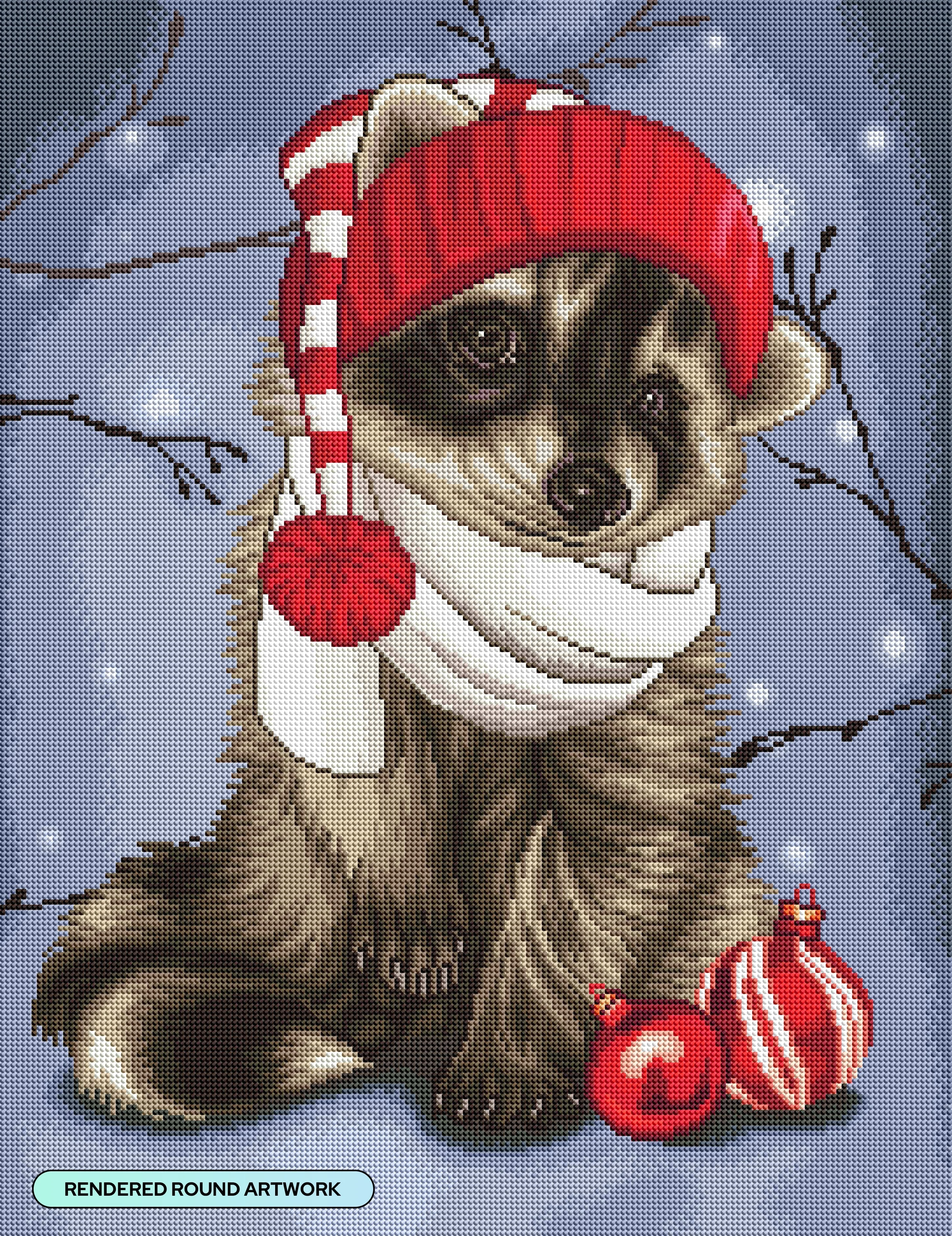 Christmas Raccoon - Image 2