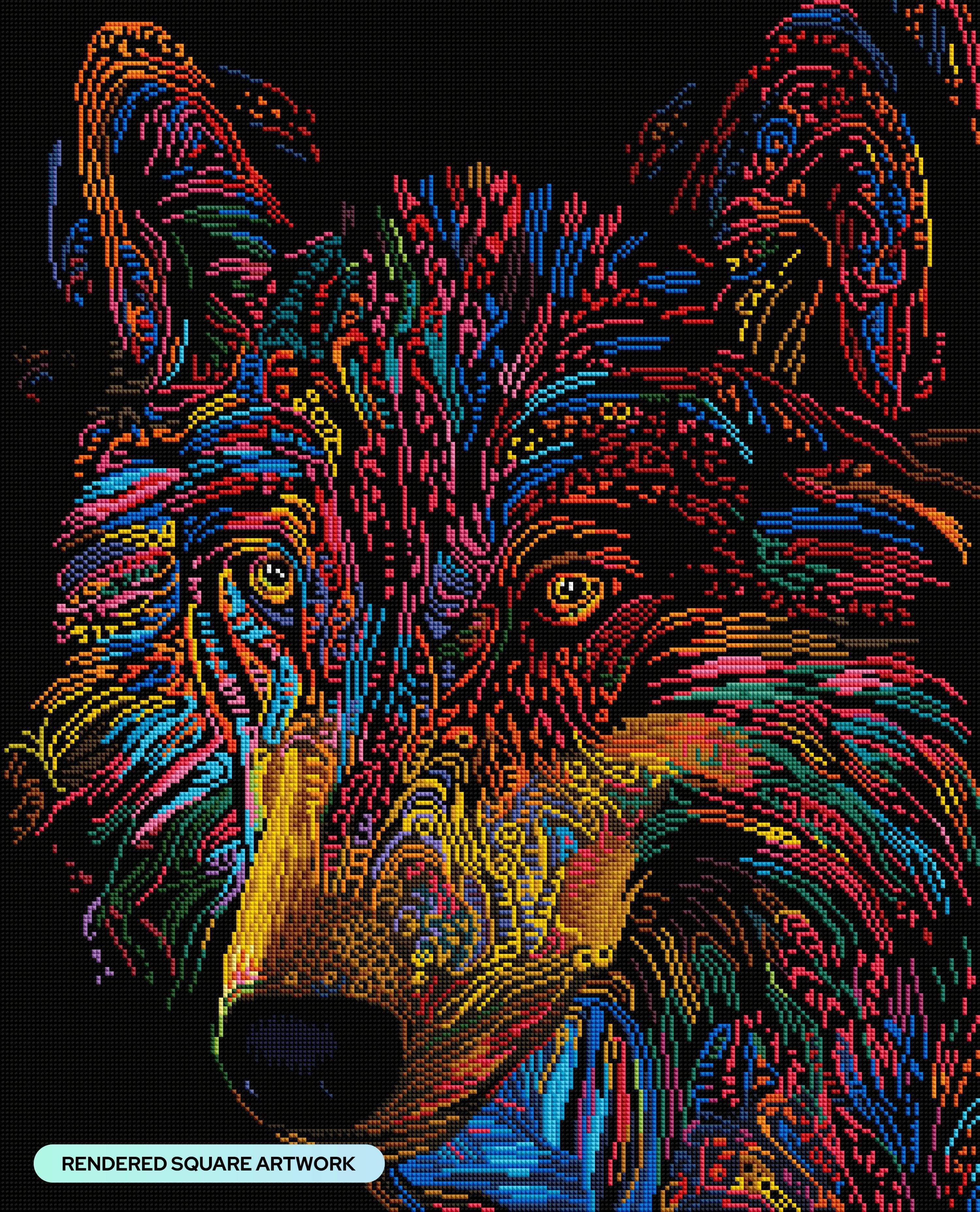 Colorful Wolf - Image 2