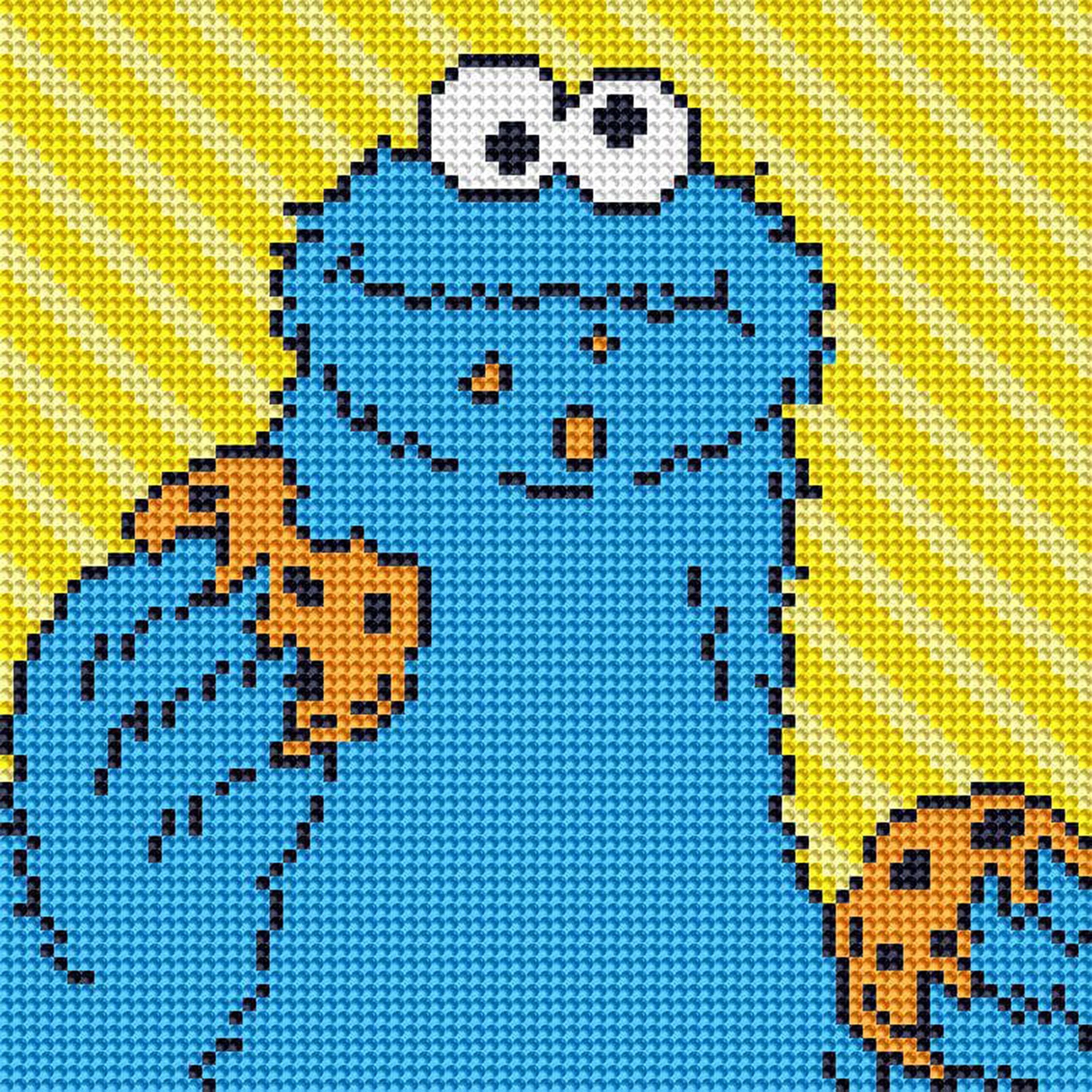 Cookie Monster™ Portrait - Image 2