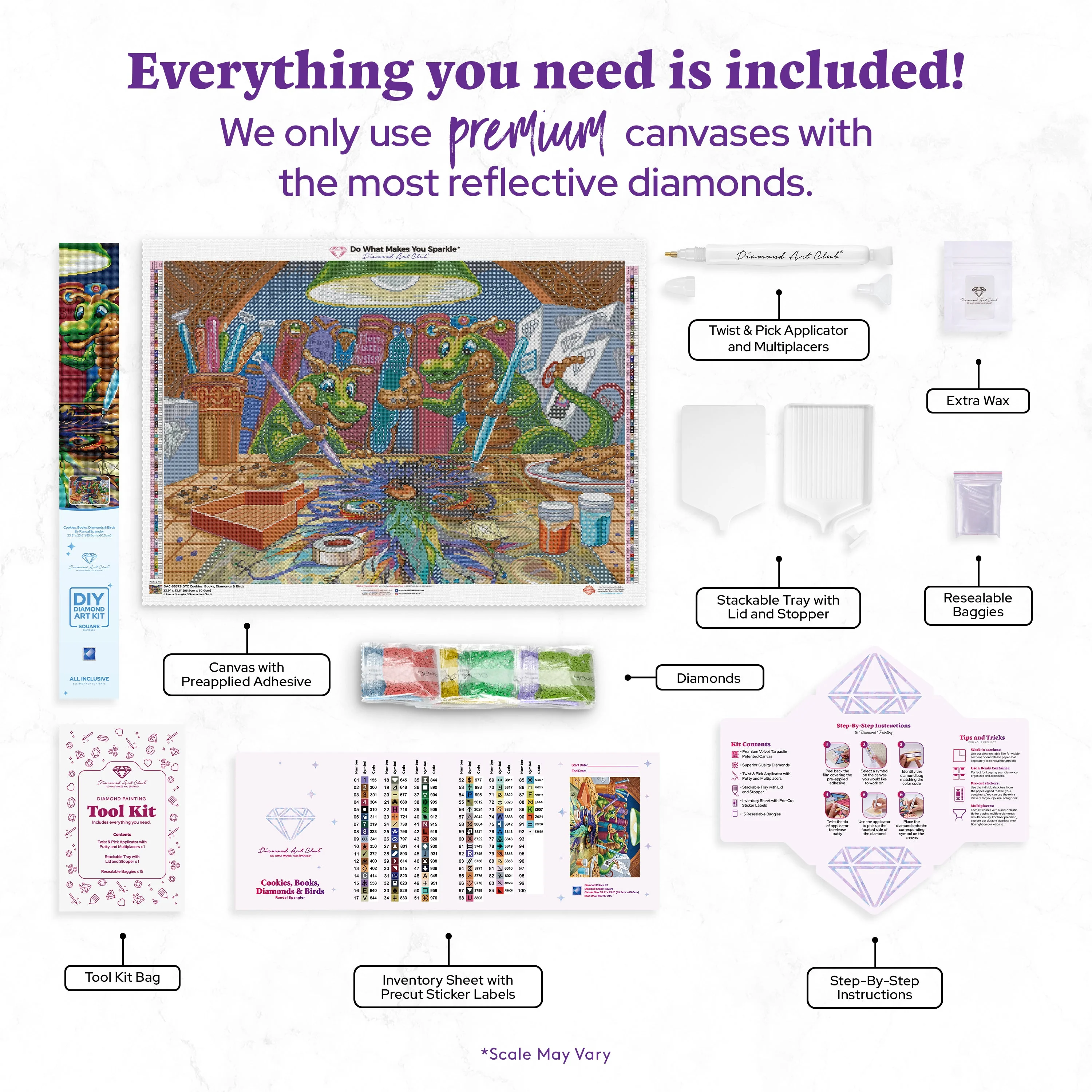 Cookies, Books, Diamonds & Birds - Image 3