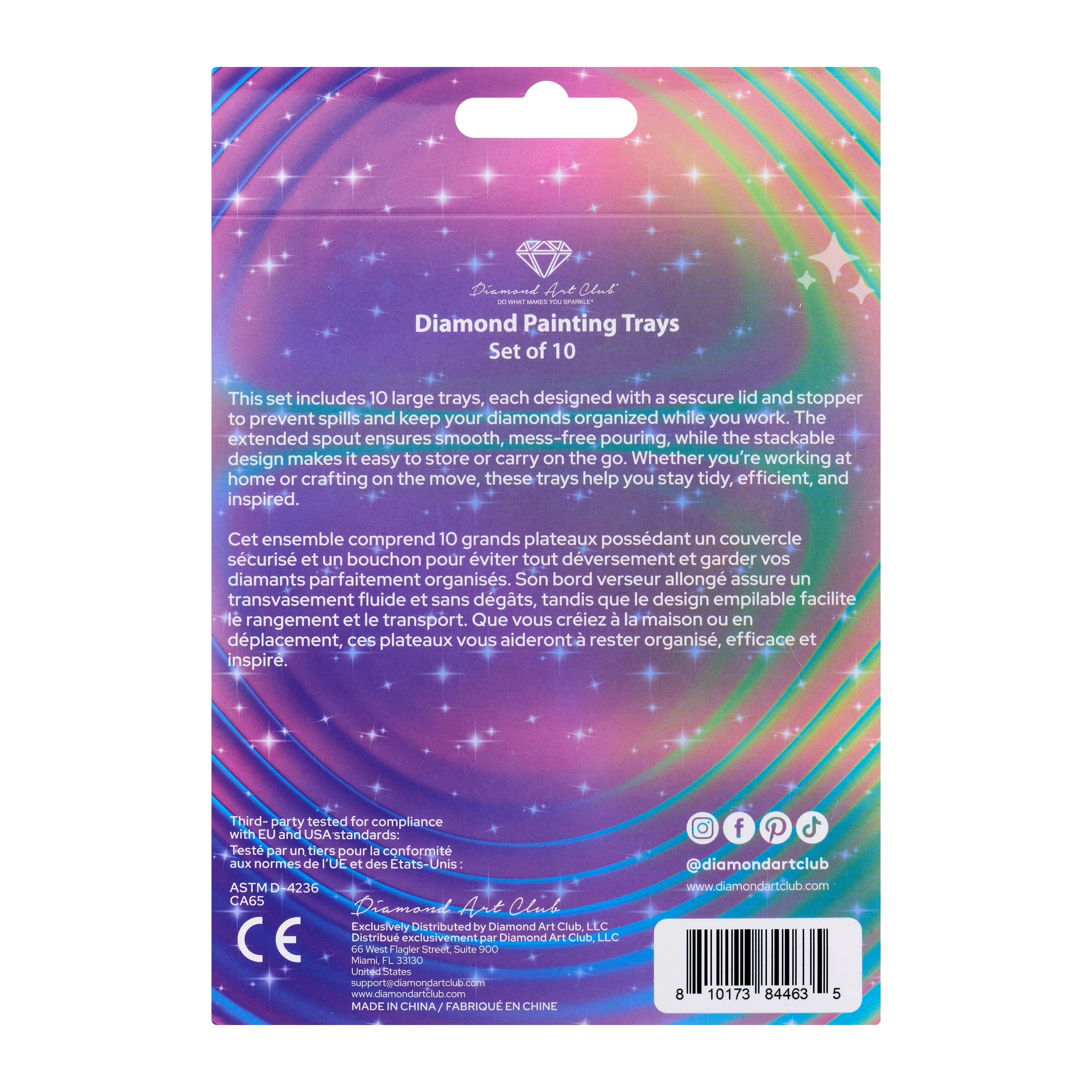 Cosmic Neon Trays (Set of 10) - Image 7