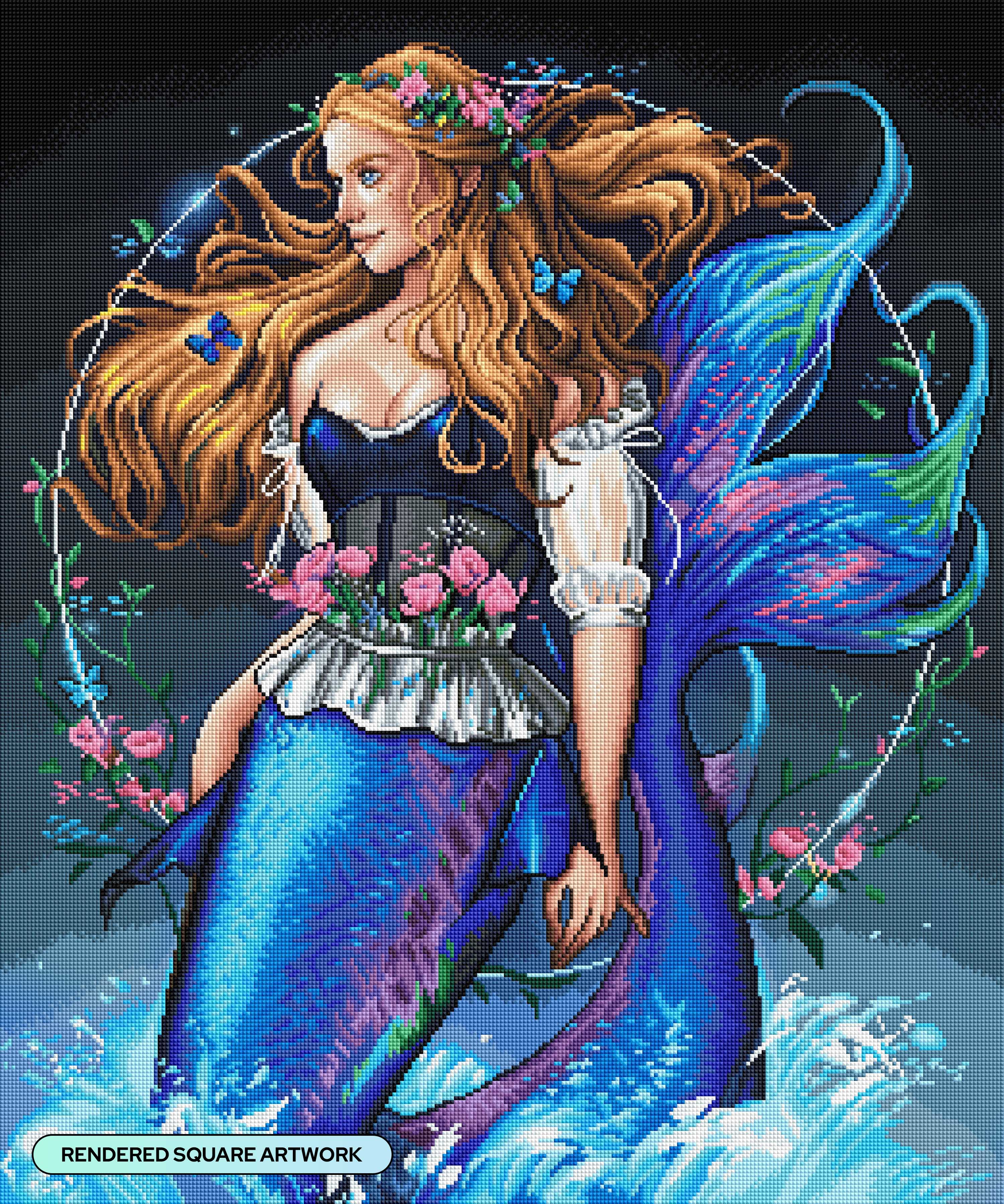 Cottage Girl Mermaid - Image 2