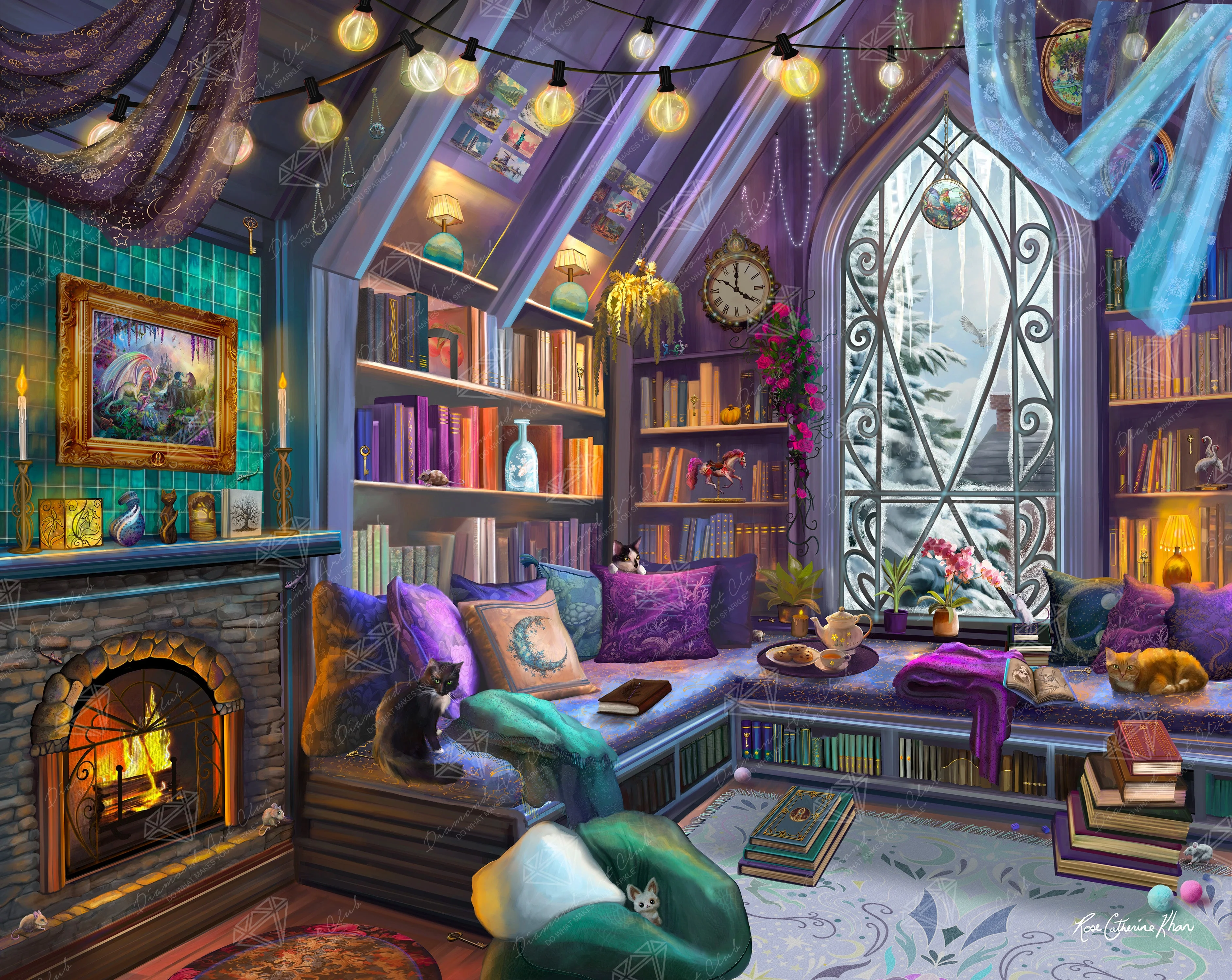 Cozy Winter Book Nook