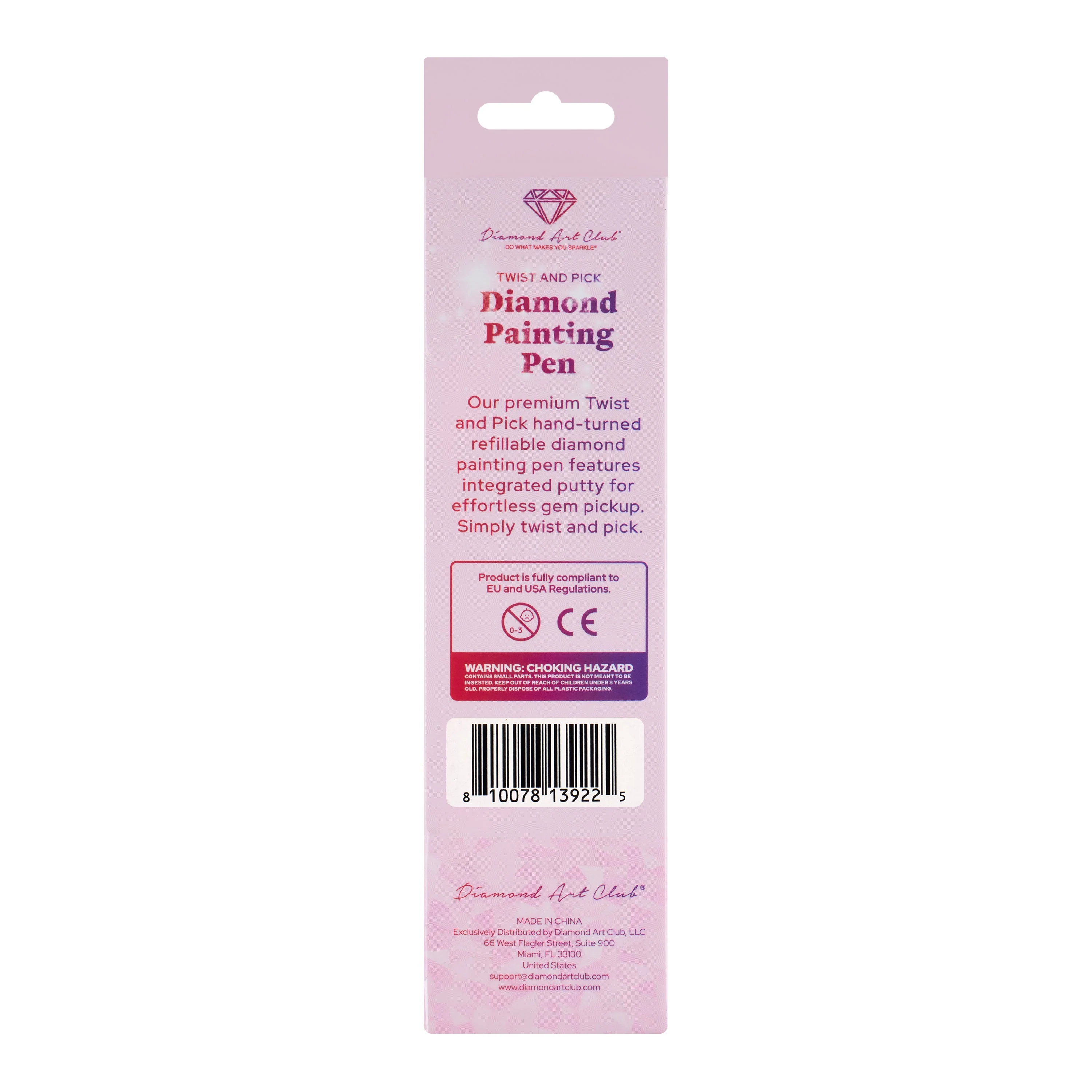 Twist And Pick Premium Pen - Cyan Calypso Swirl - Image 4