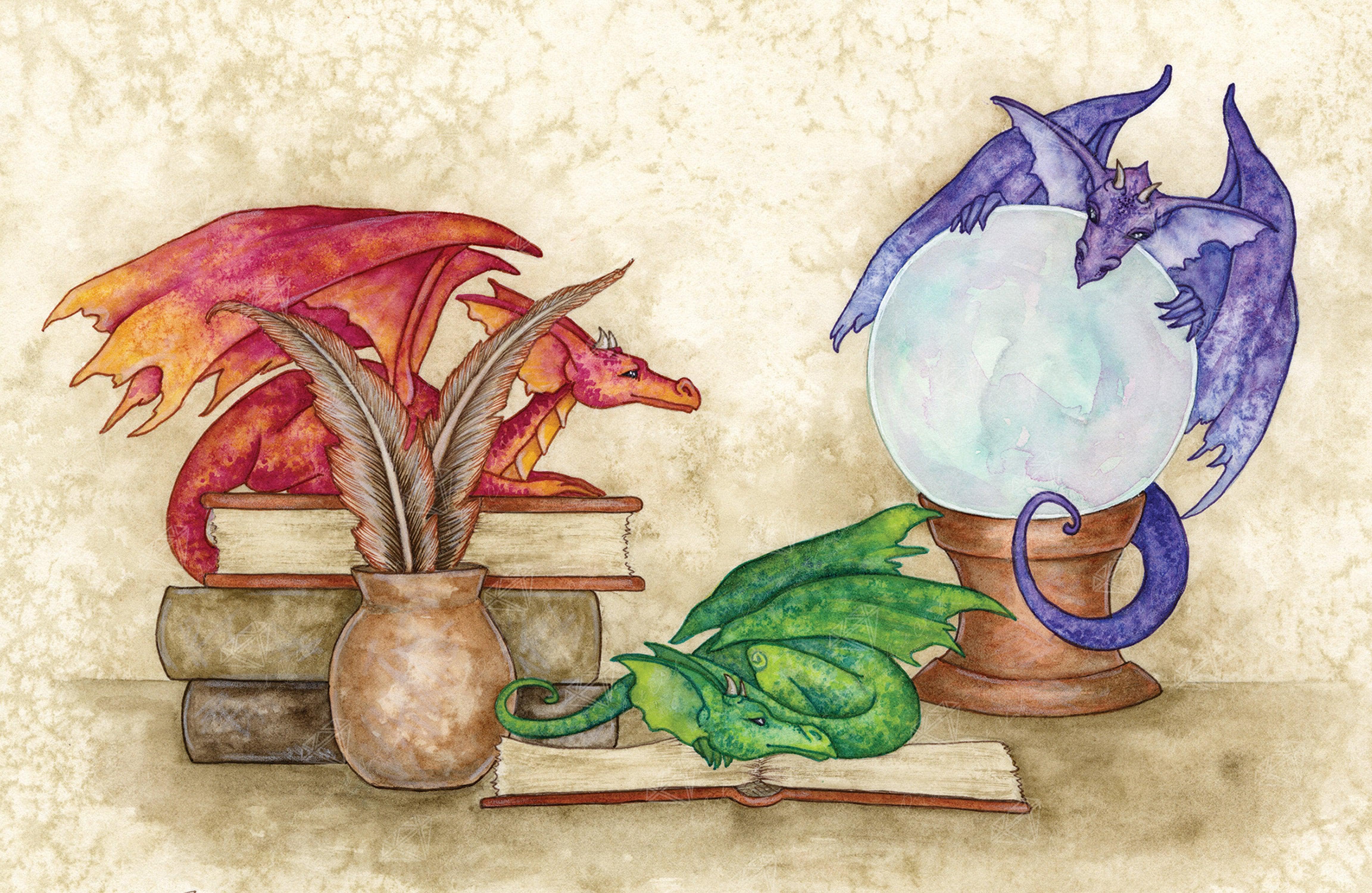 Dragons in the Library