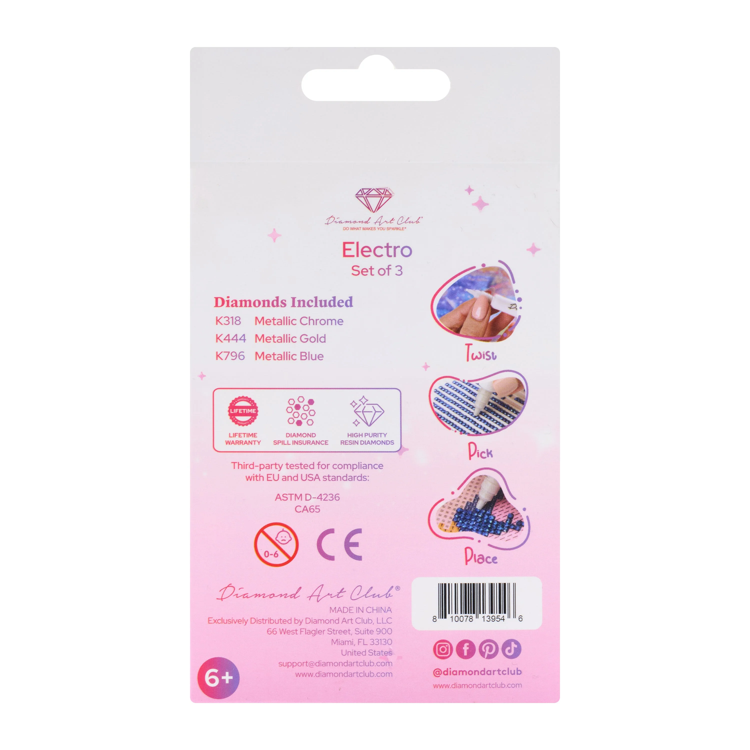 Electro Diamond® - Square (Set of 3) - Image 6