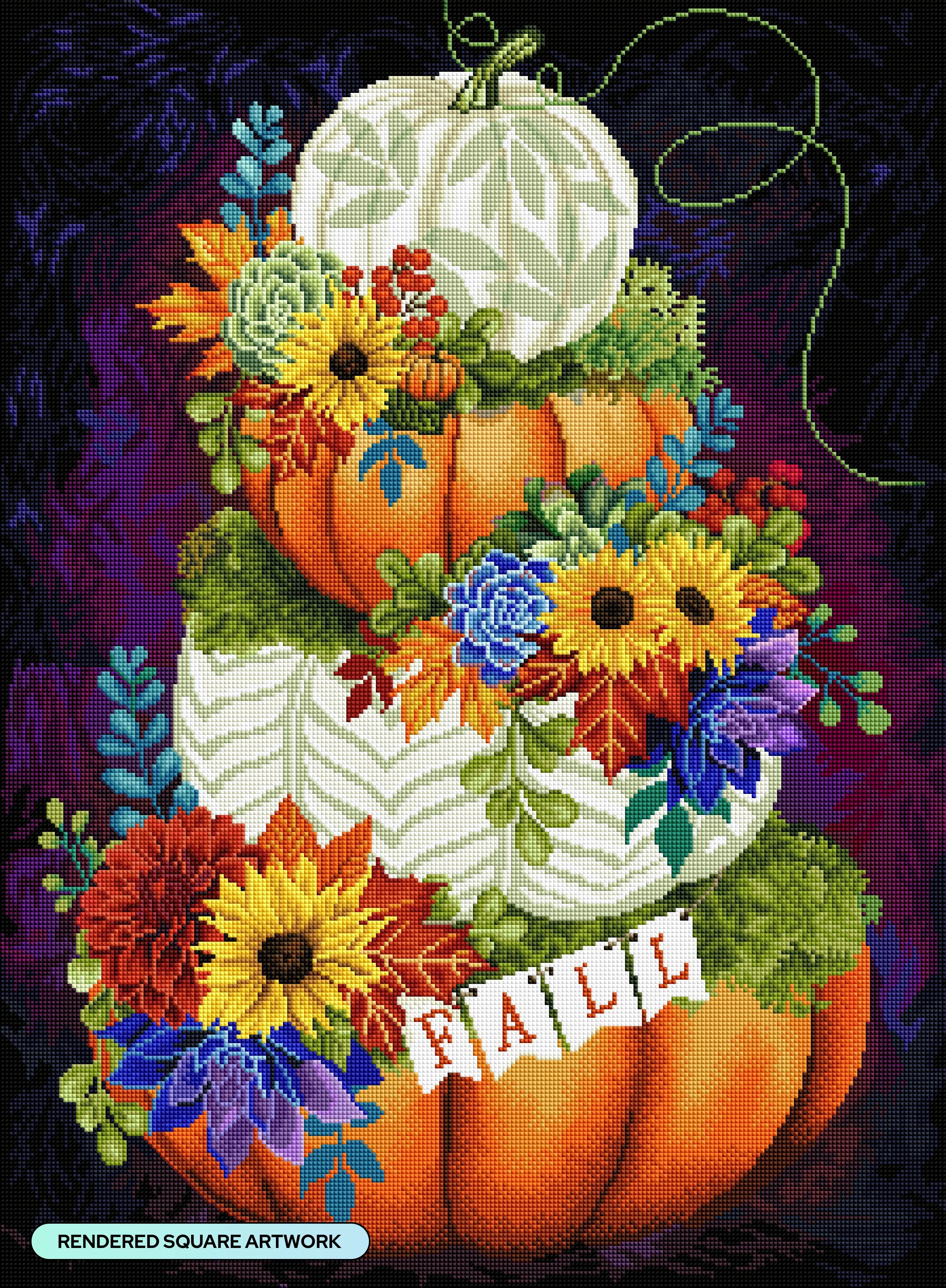 Fall Pumpkin Stack - Image 2