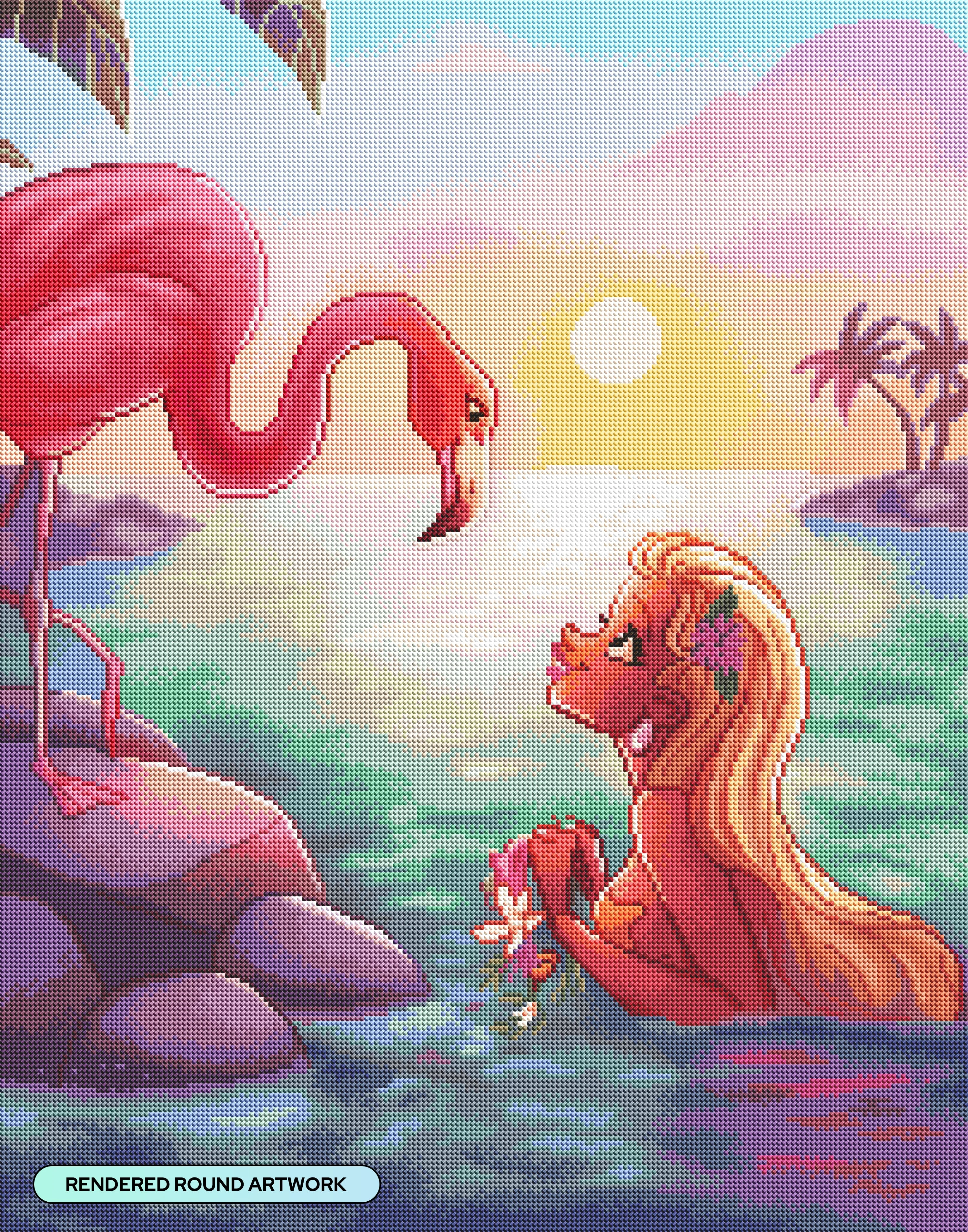 Flamingo Sunset - Image 2