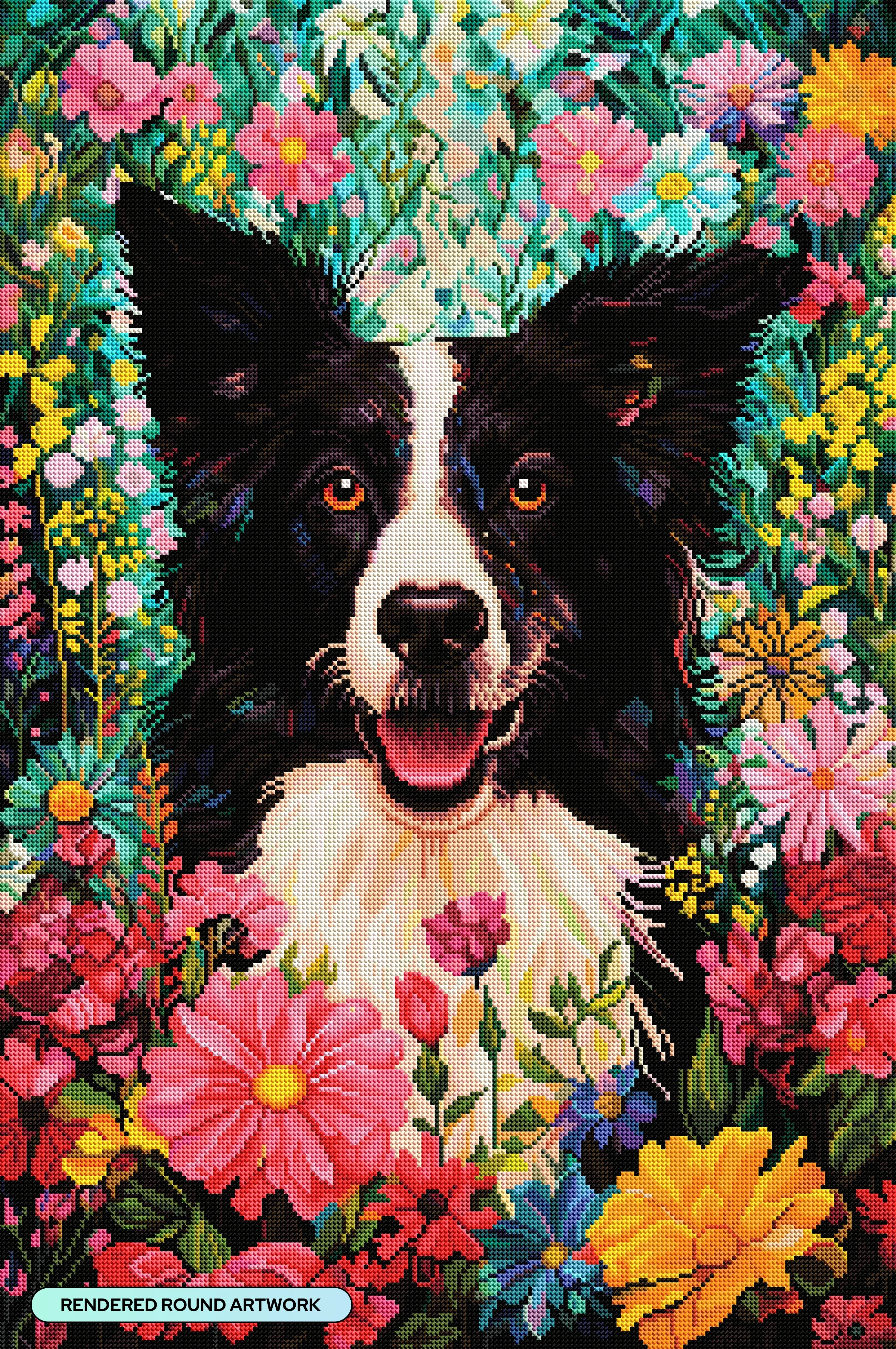 Florence the Flowered Border Collie - Image 2