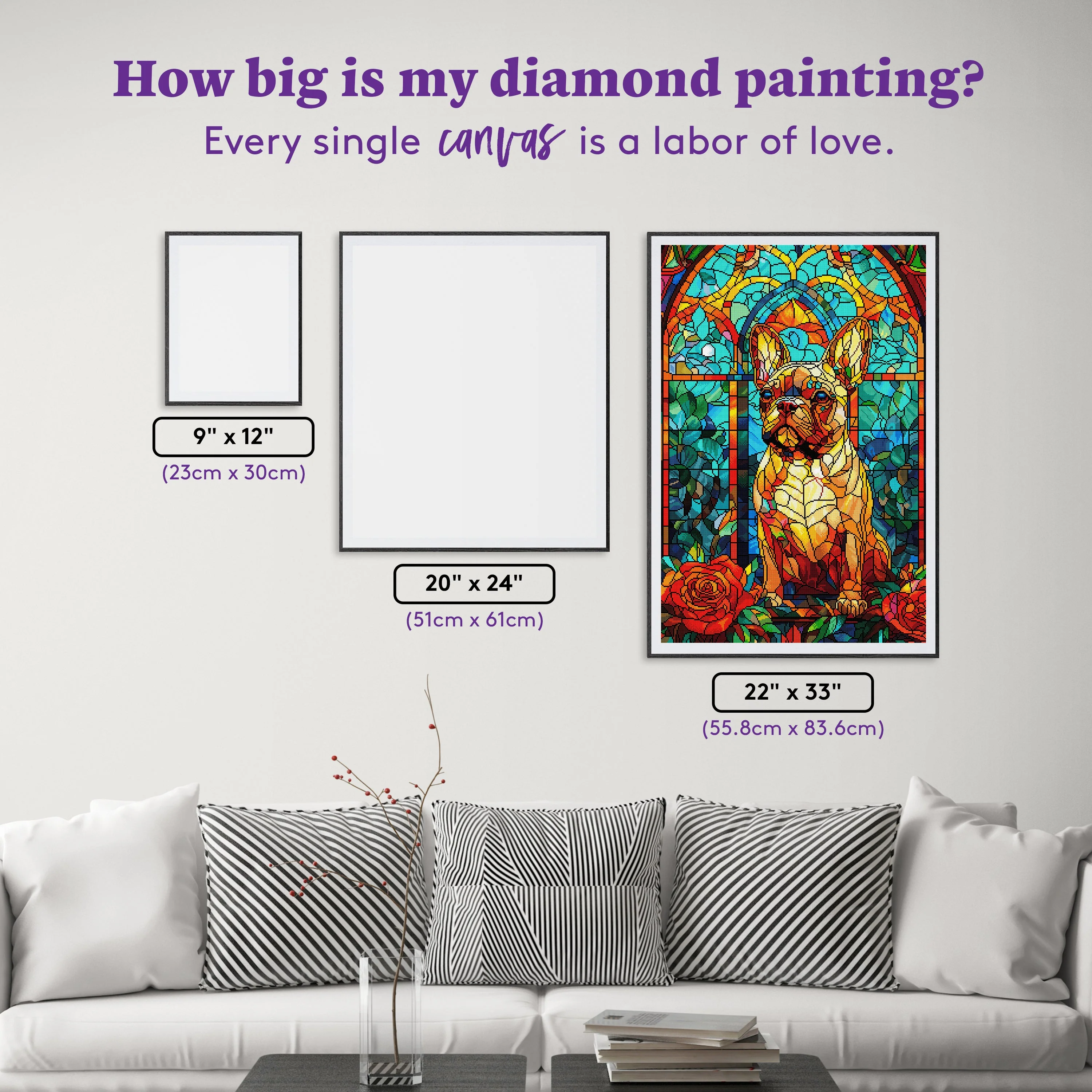 French Bulldog Stained Glass - Image 4