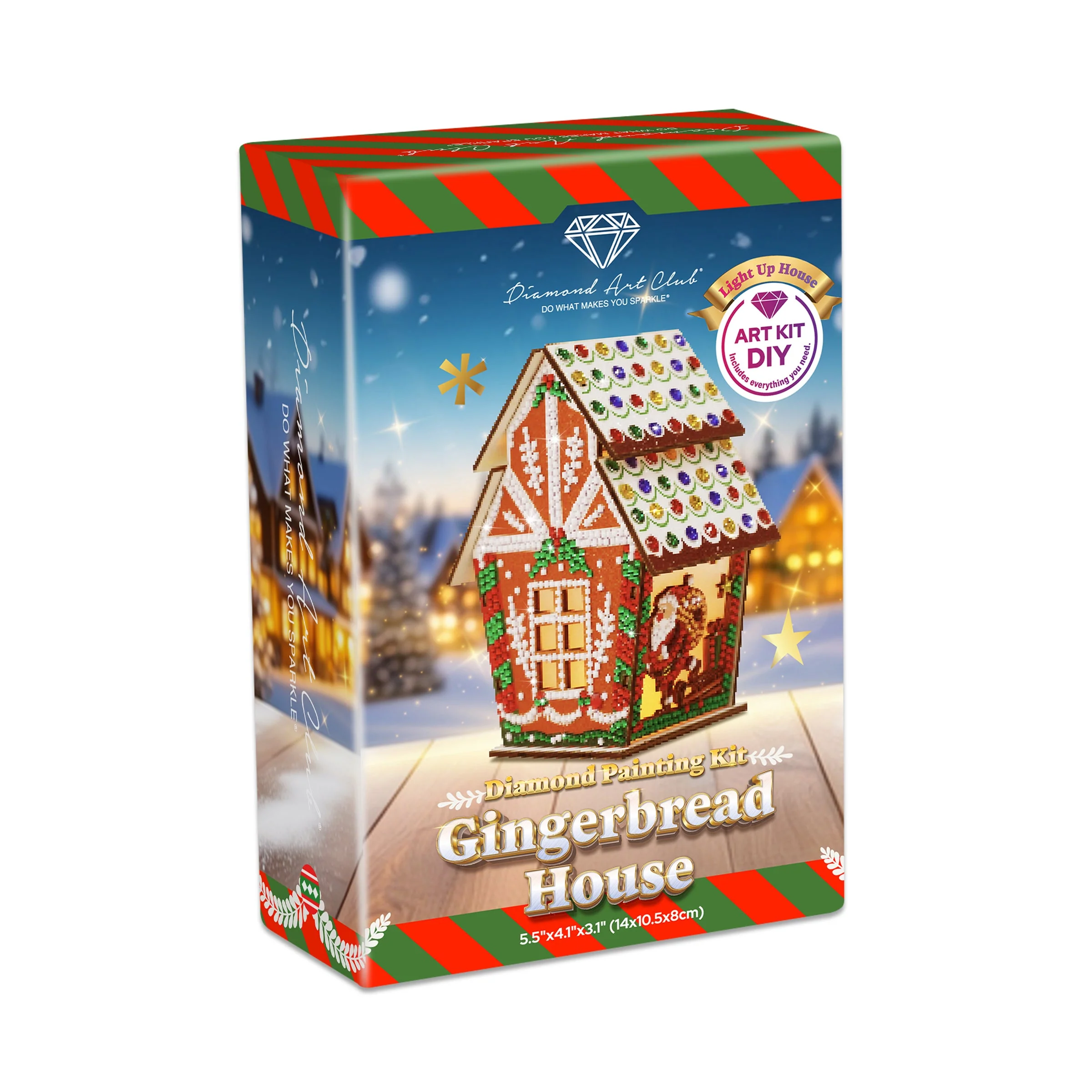 Gem House - Gingerbread Santa - Image 10
