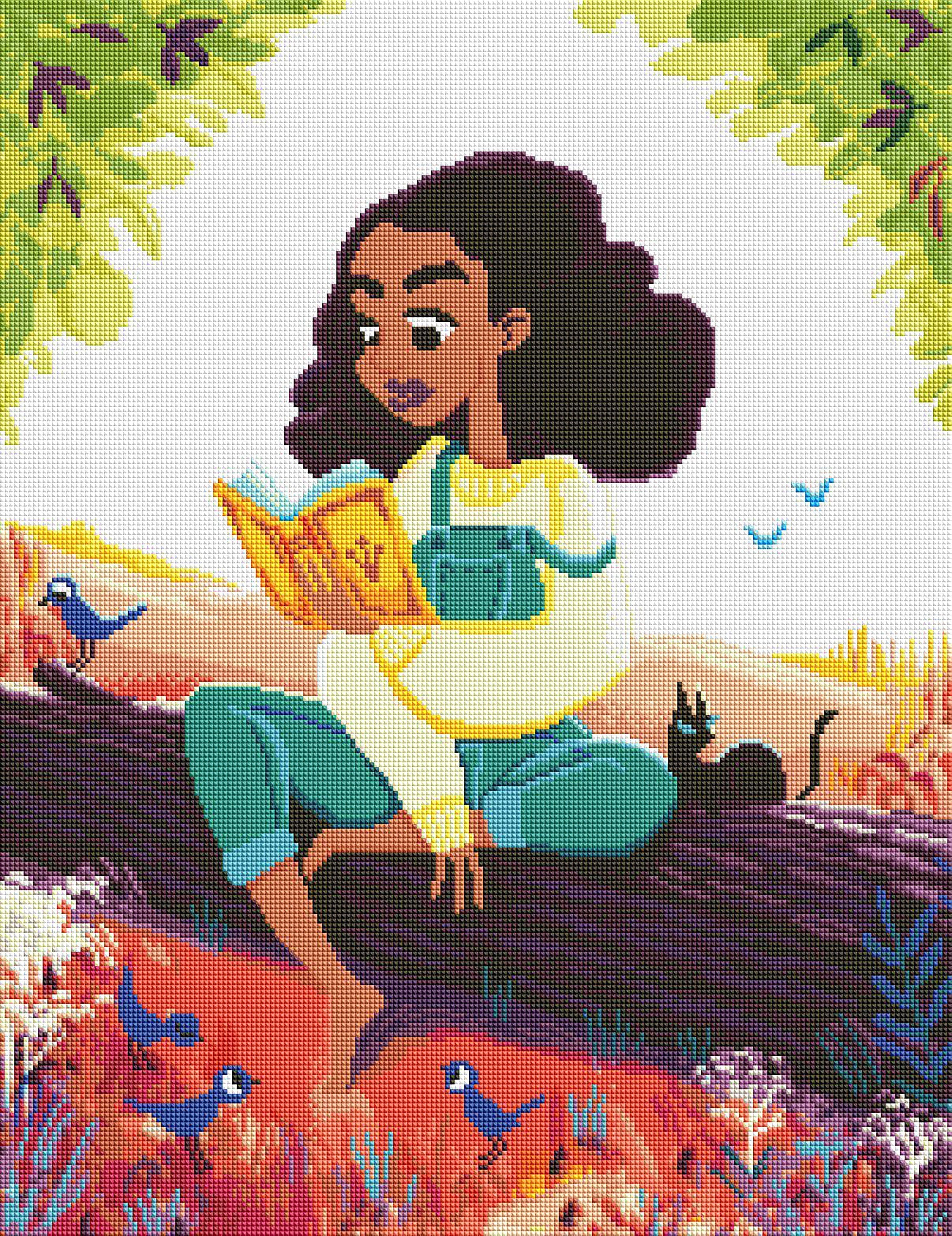 Girl Reading - Image 2