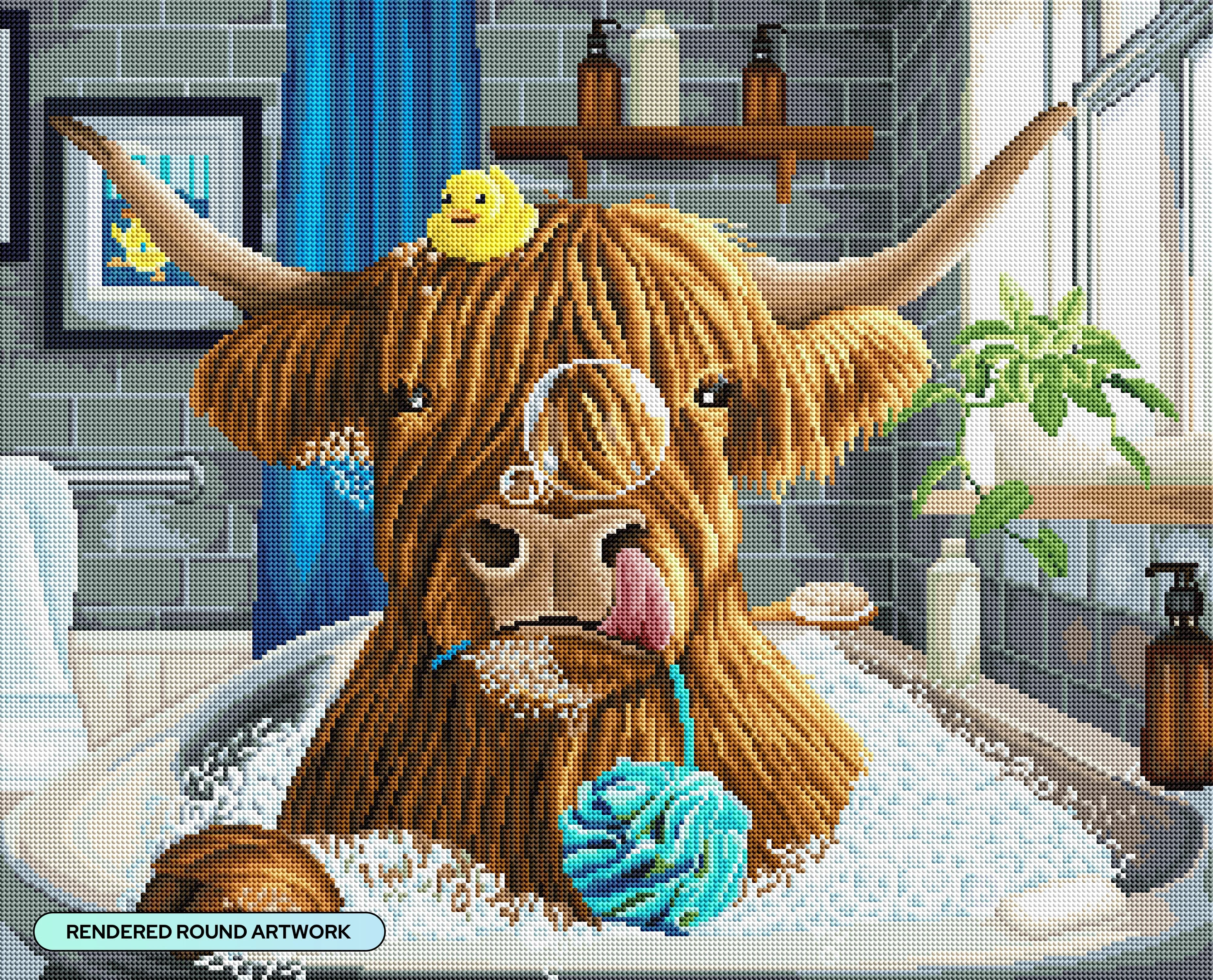 Highland Cow Bubble Bath - Image 2