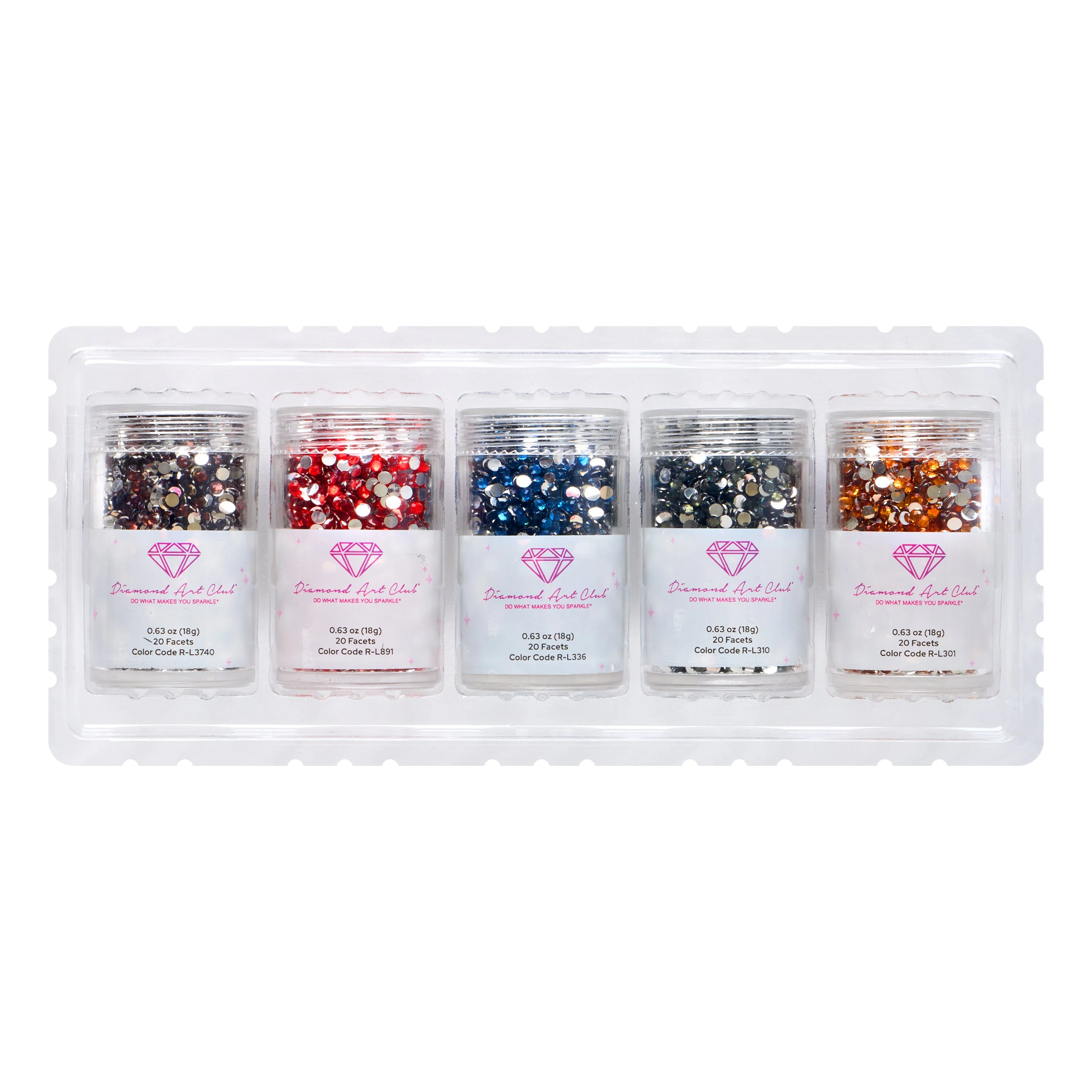 Iridescent - Jewel Tones Round (Set of 5) - Image 2