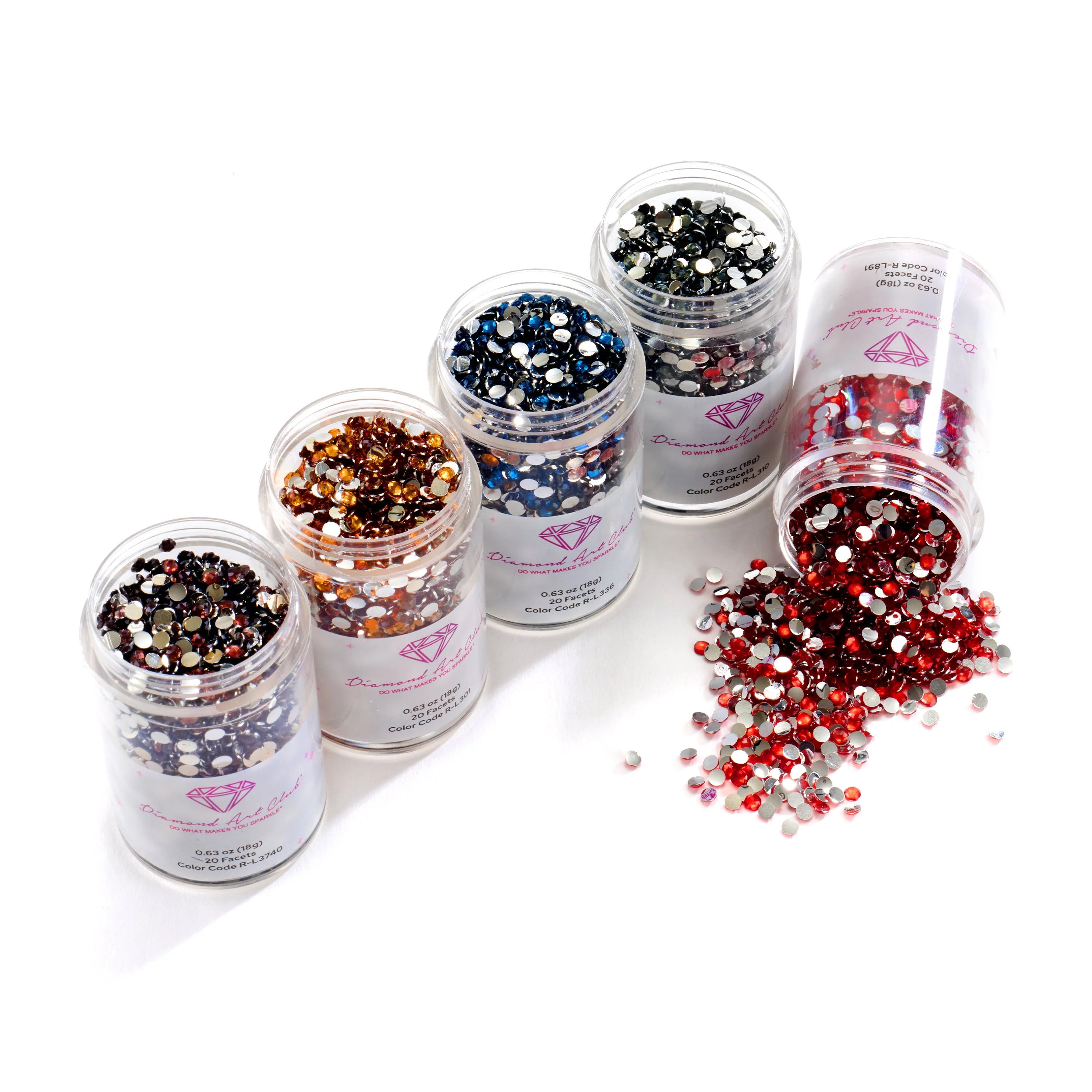 Iridescent - Jewel Tones Round (Set of 5) - Image 3