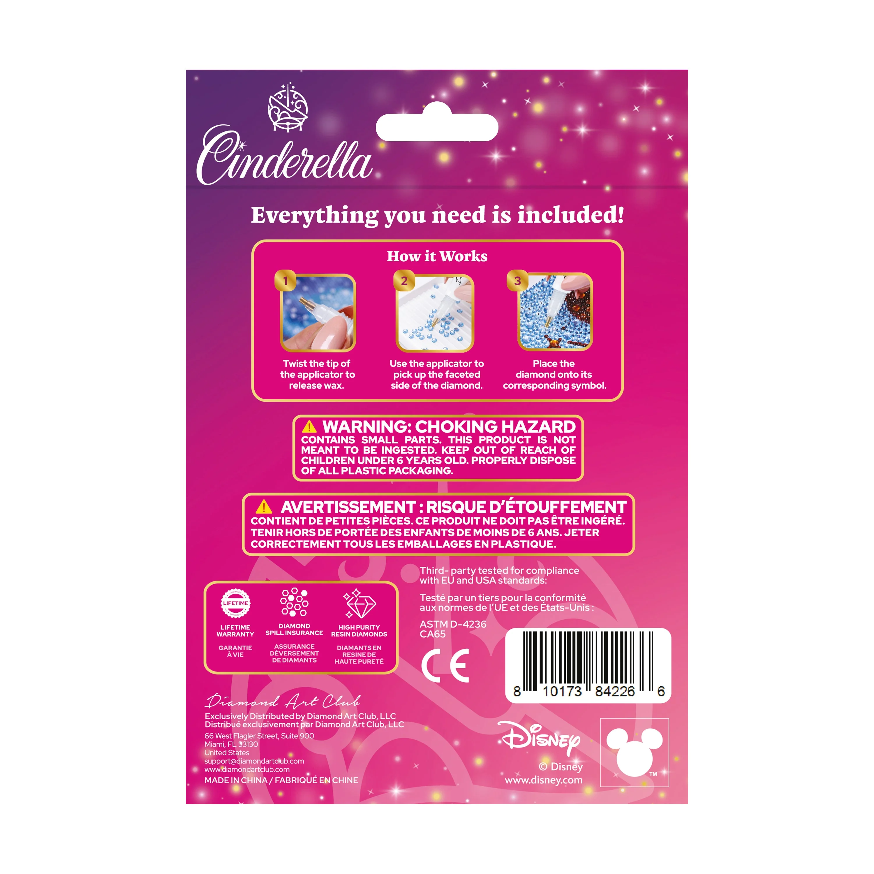 Easy Gem™ Keychain - Cinderella’s Midnight Spark - Image 7
