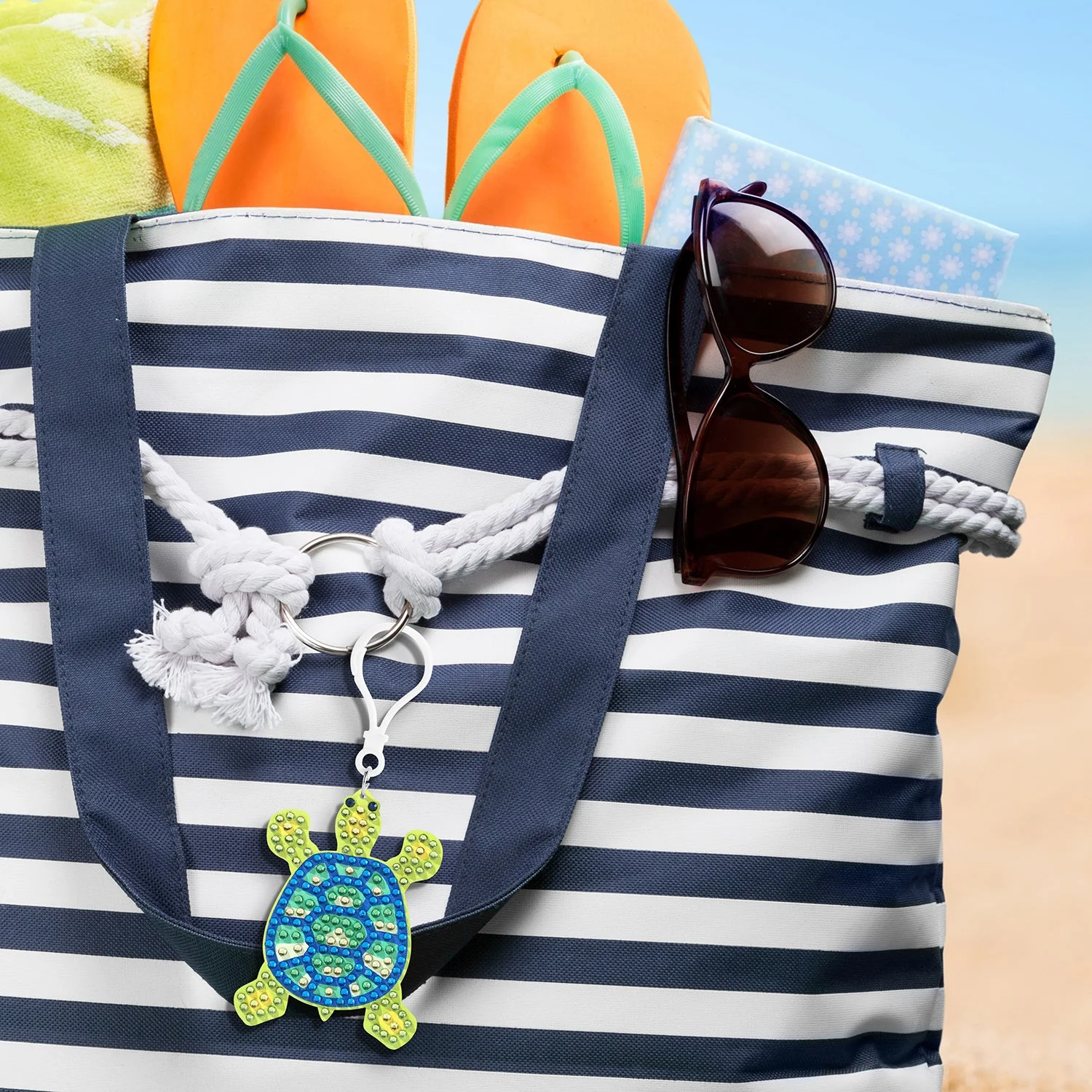 Keychain - Happy Turtle - Image 2