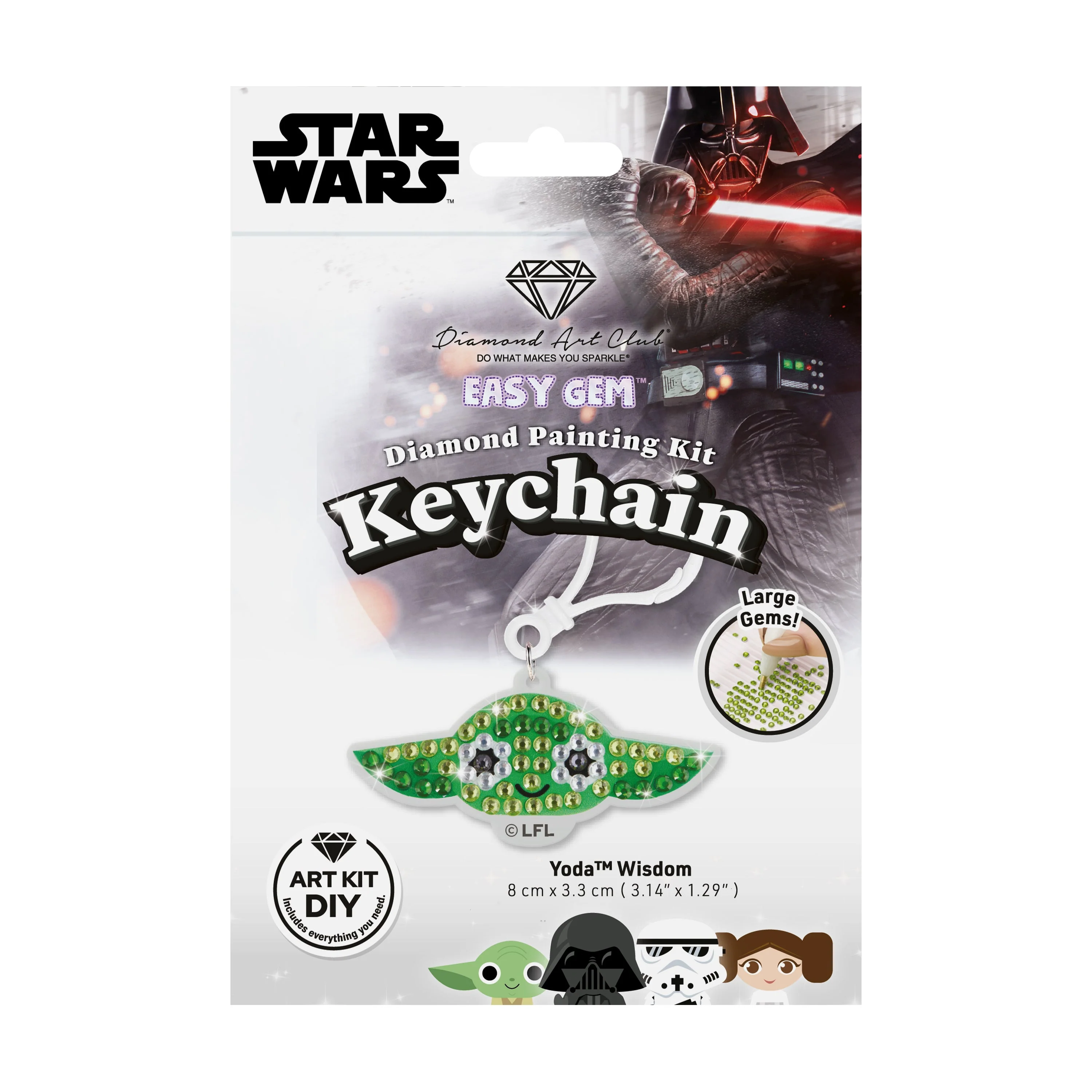 Easy Gem™ Keychain - Yoda™ Wisdom - Image 6