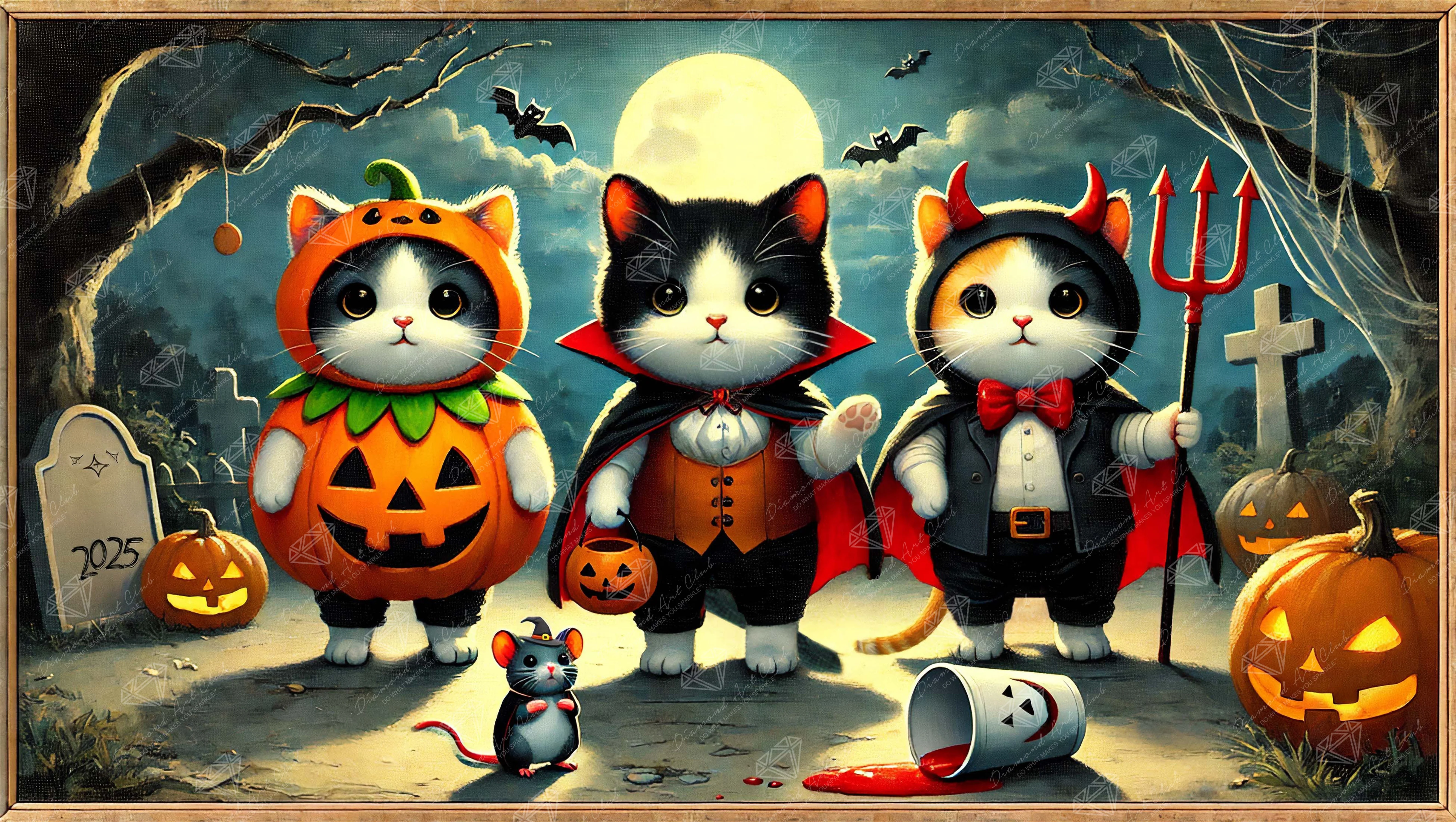 Kittens in Costumes