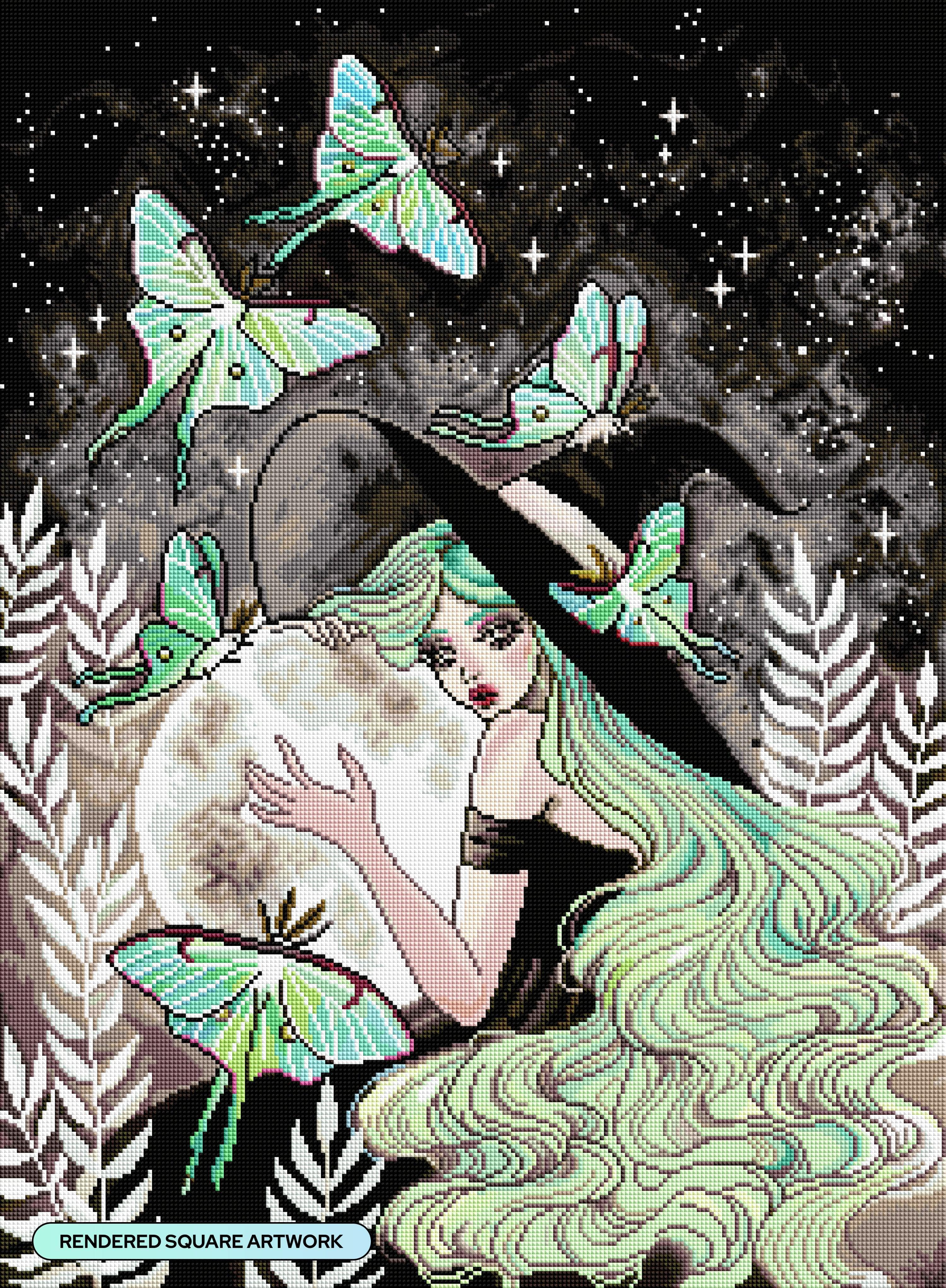 Luna Moth Witch - Image 2