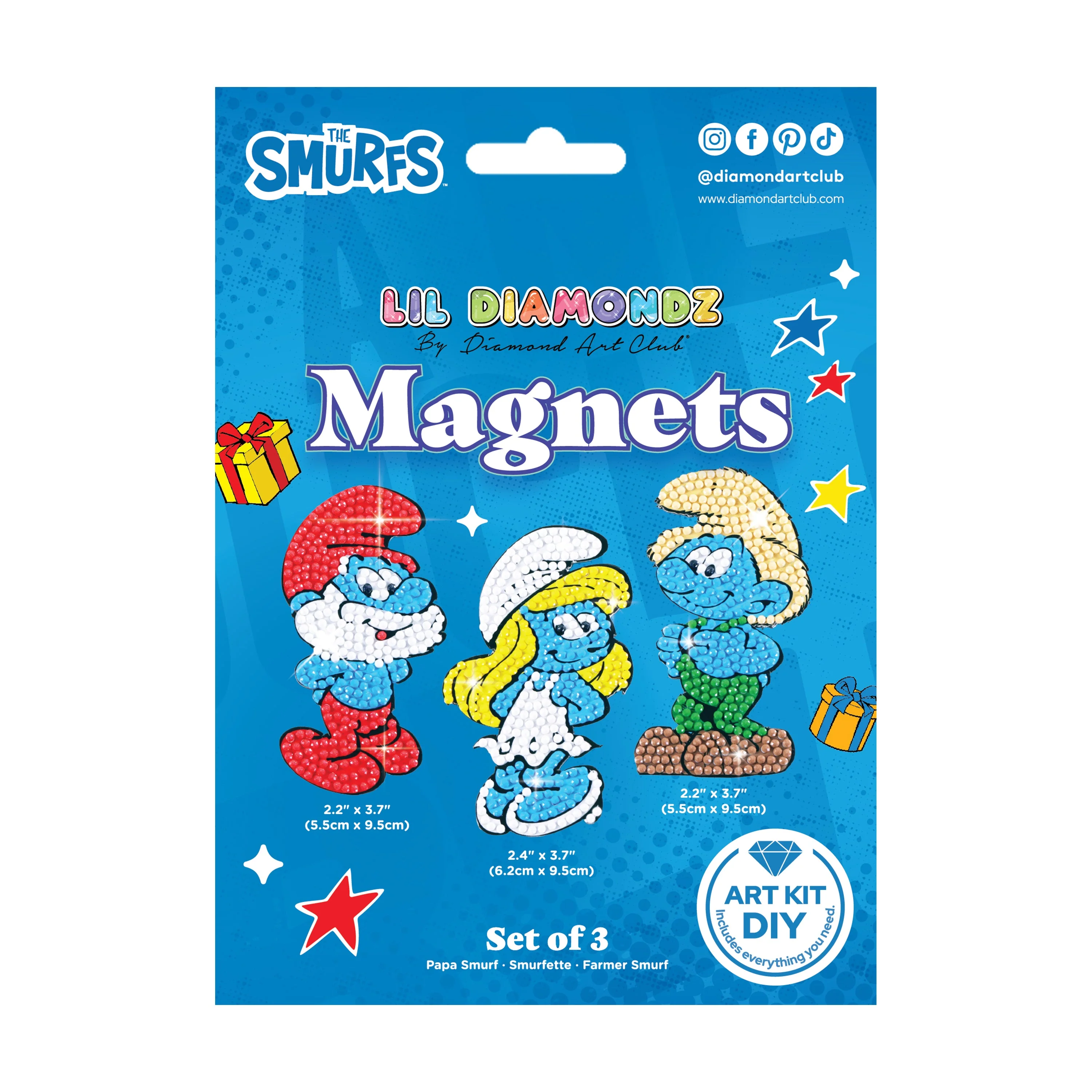 Magnets - The Smurfs™ (Set of 3) - Image 4