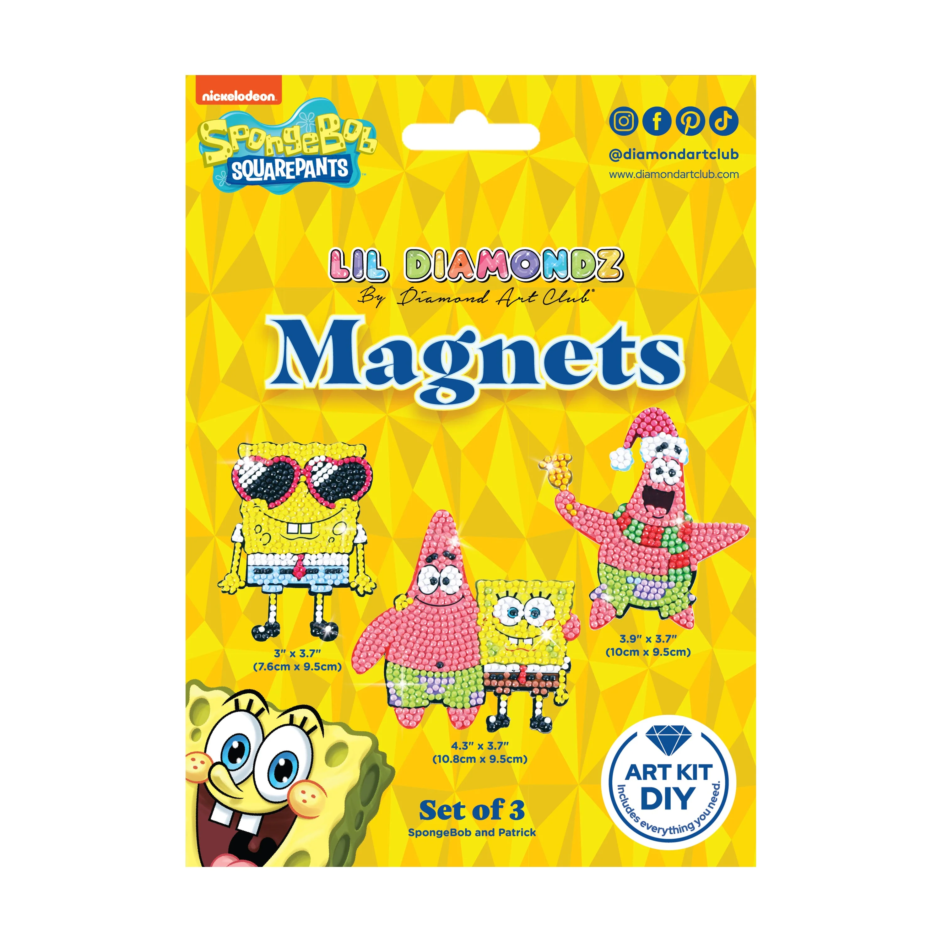 Magnets - SpongeBob SquarePants™ (Set of 3) - Image 4