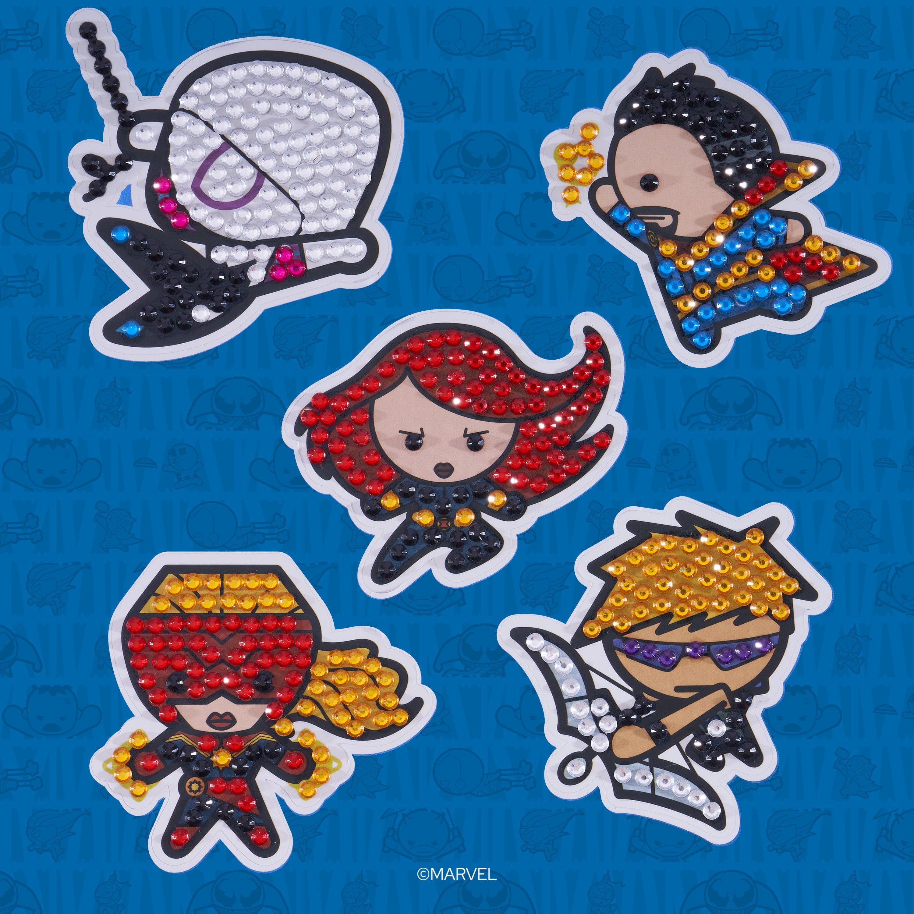 Marvel™ Superheroes Diamond Painting Stickers (Set of 15) - Image 8