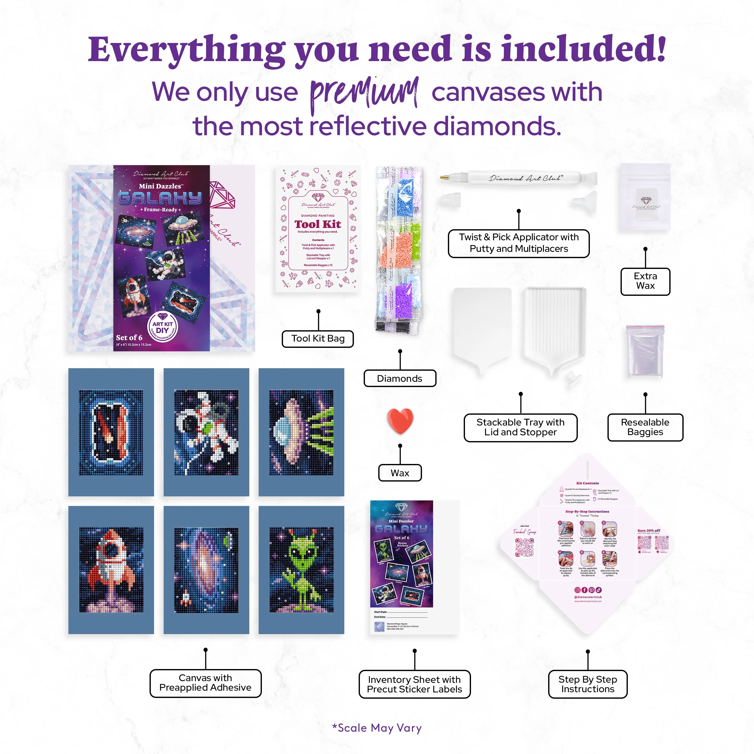 Mini Dazzles™ - Galaxy - Image 3