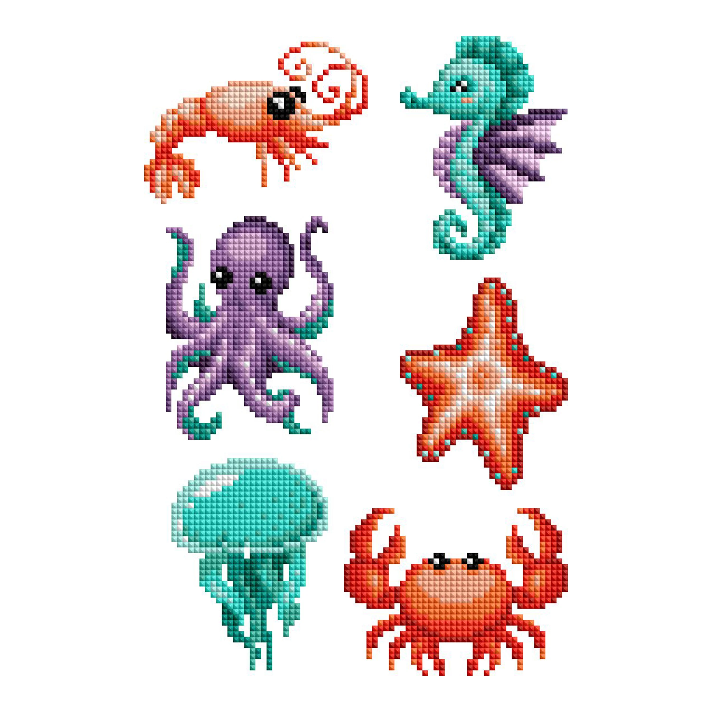 Mini Dazzles™ - Sea Creatures