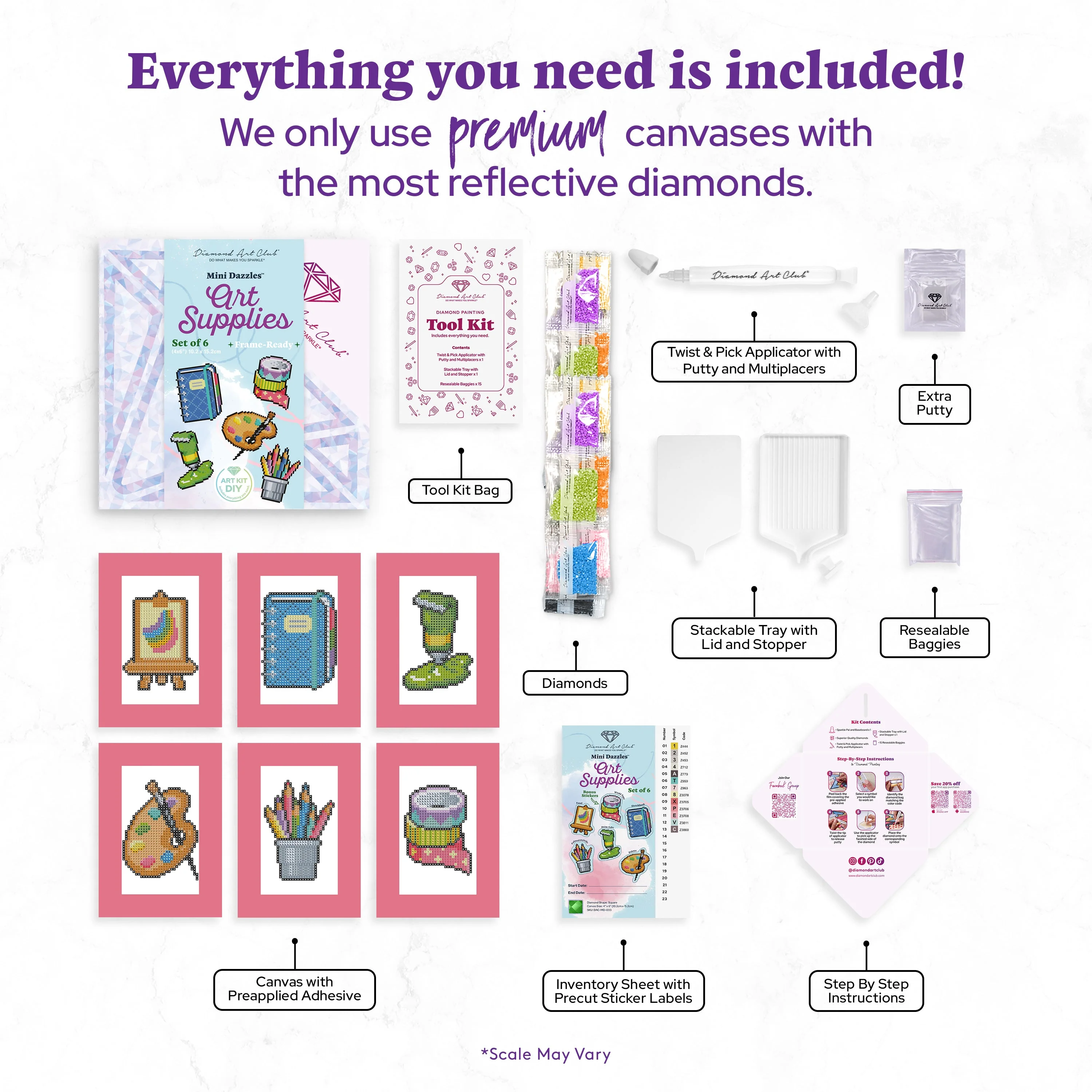 Mini Dazzles™ - Art Supplies - Image 3