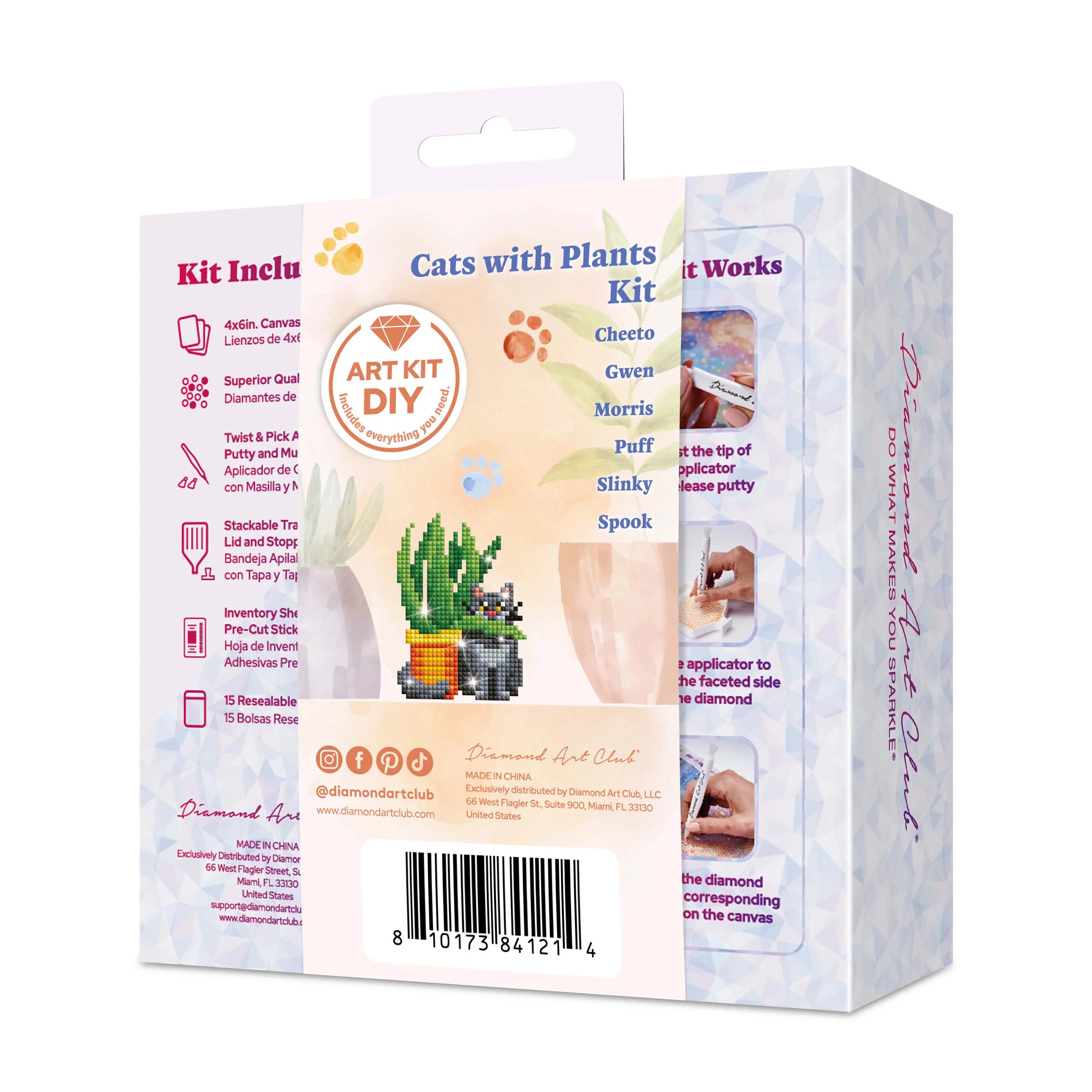 Mini Dazzles™ - Cats with Plants - Image 5