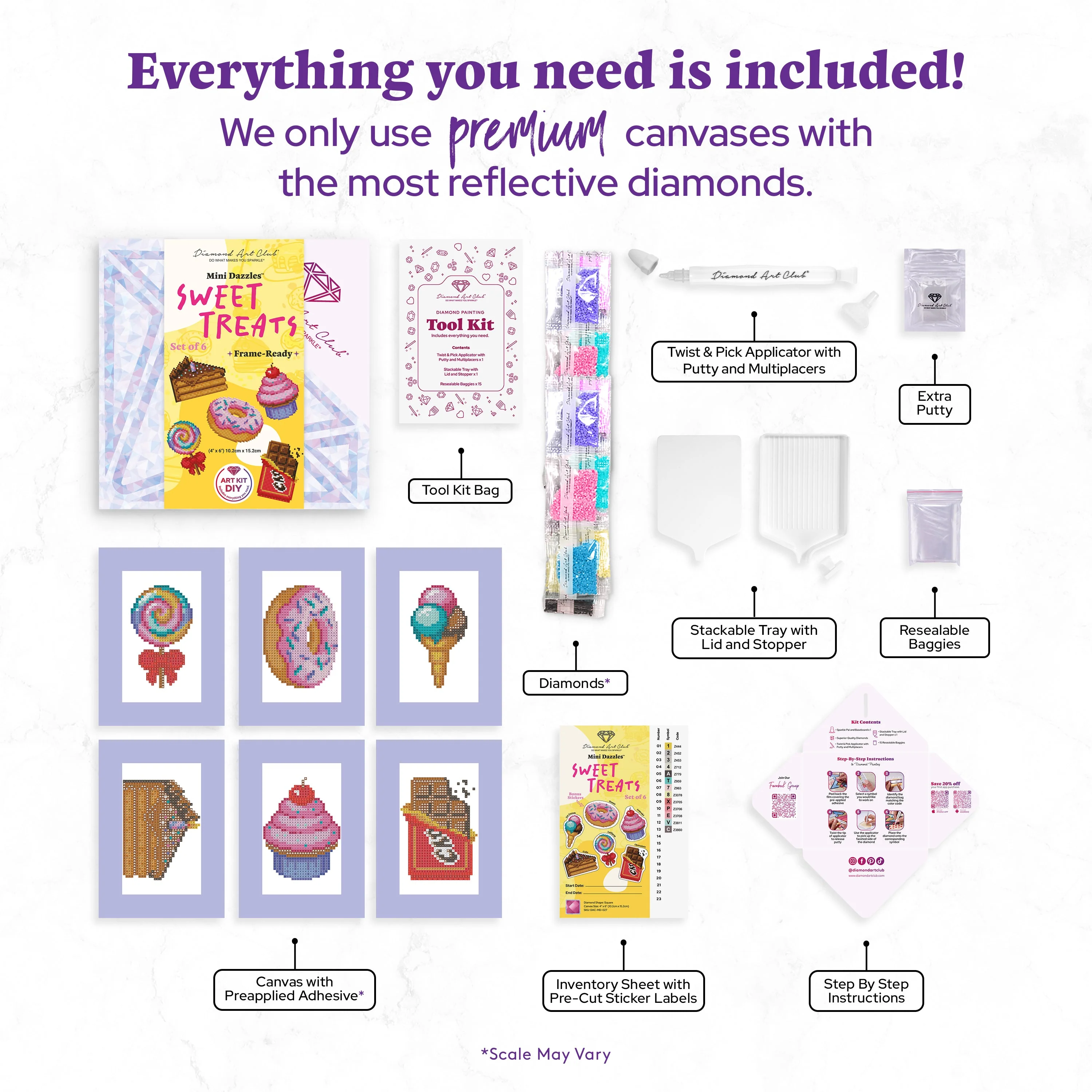 Mini Dazzles™ - Sweet Treats - Image 3
