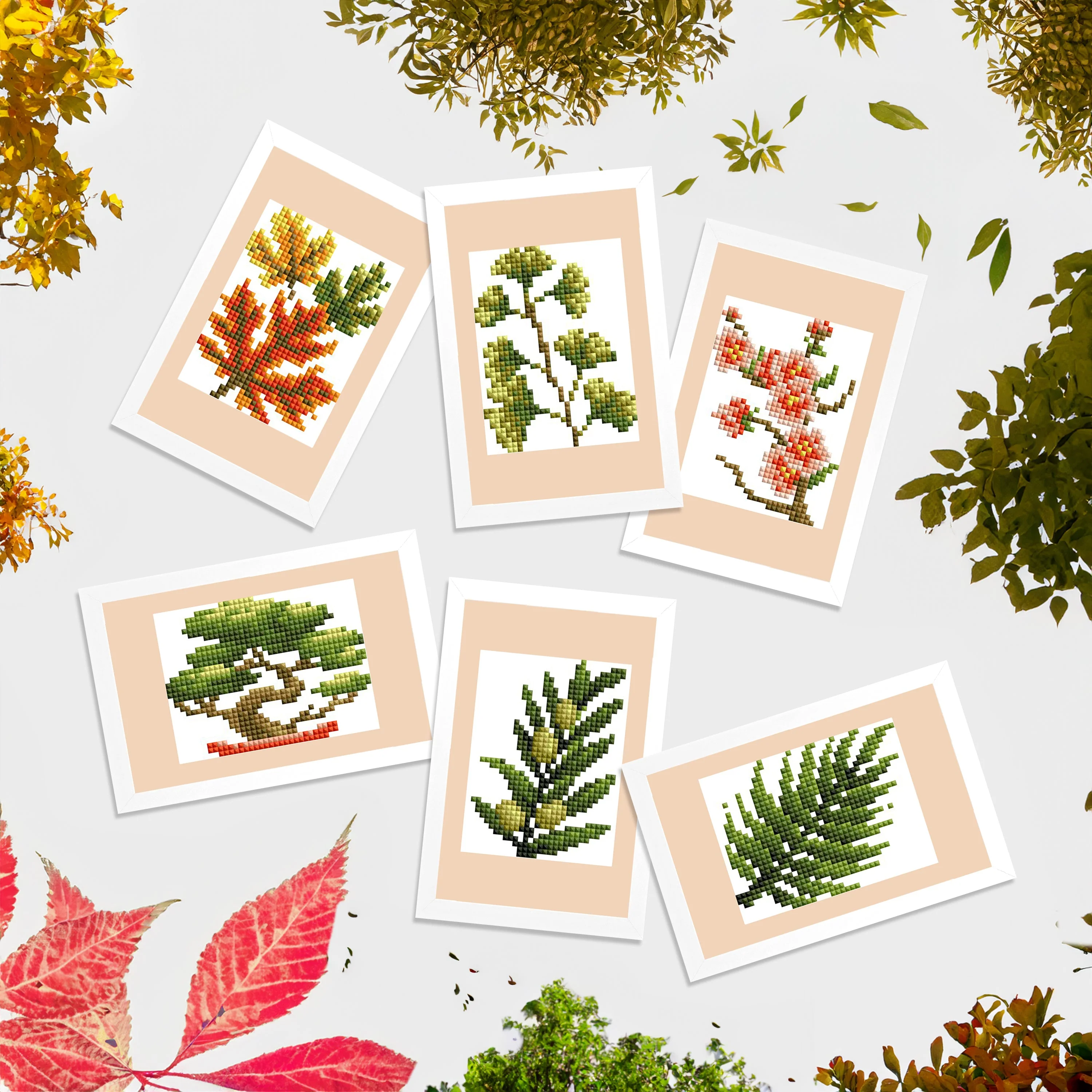 Mini Dazzles™ - Trees & Leaves - Image 2