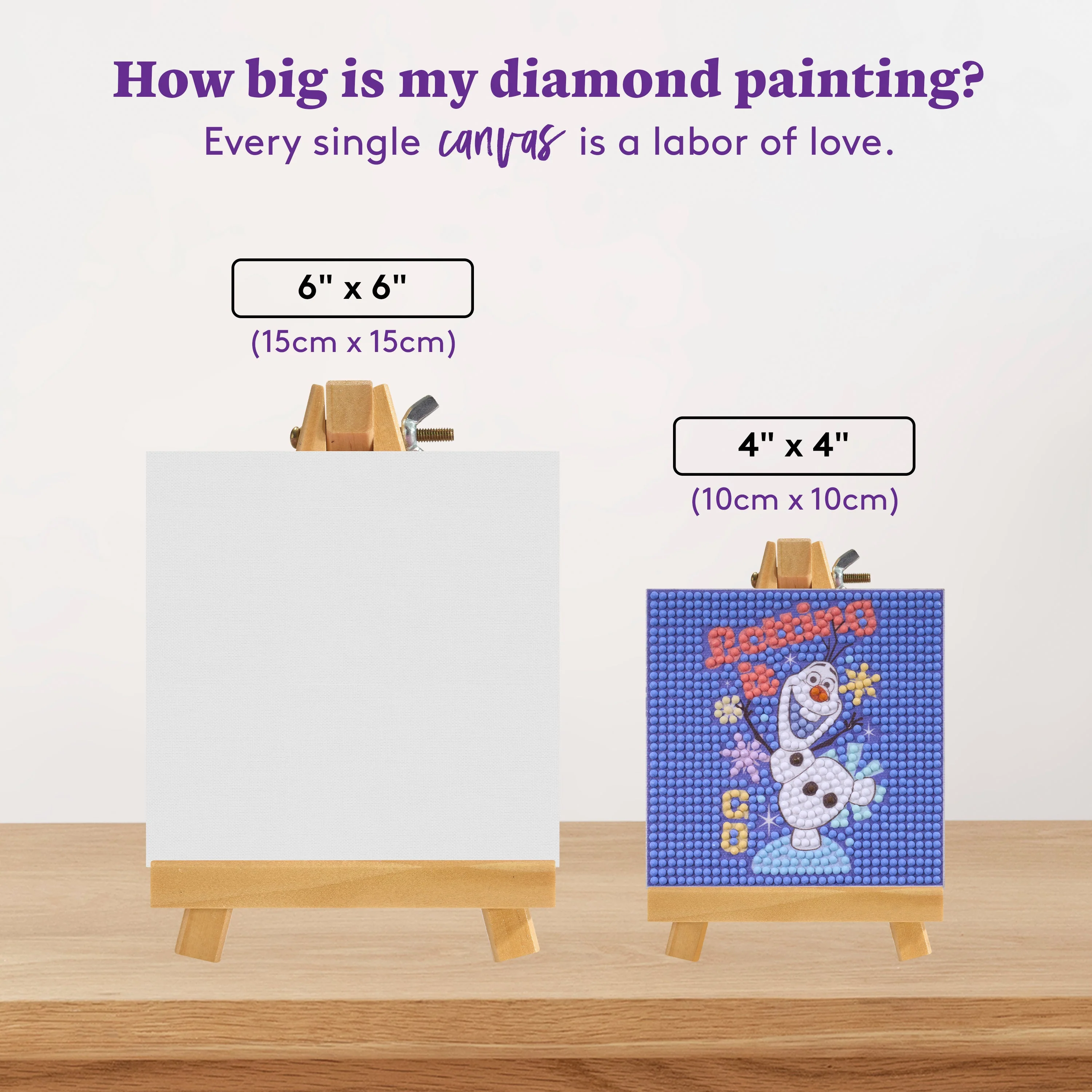 Mini Easels - Olaf™ Letting It Go - Image 4