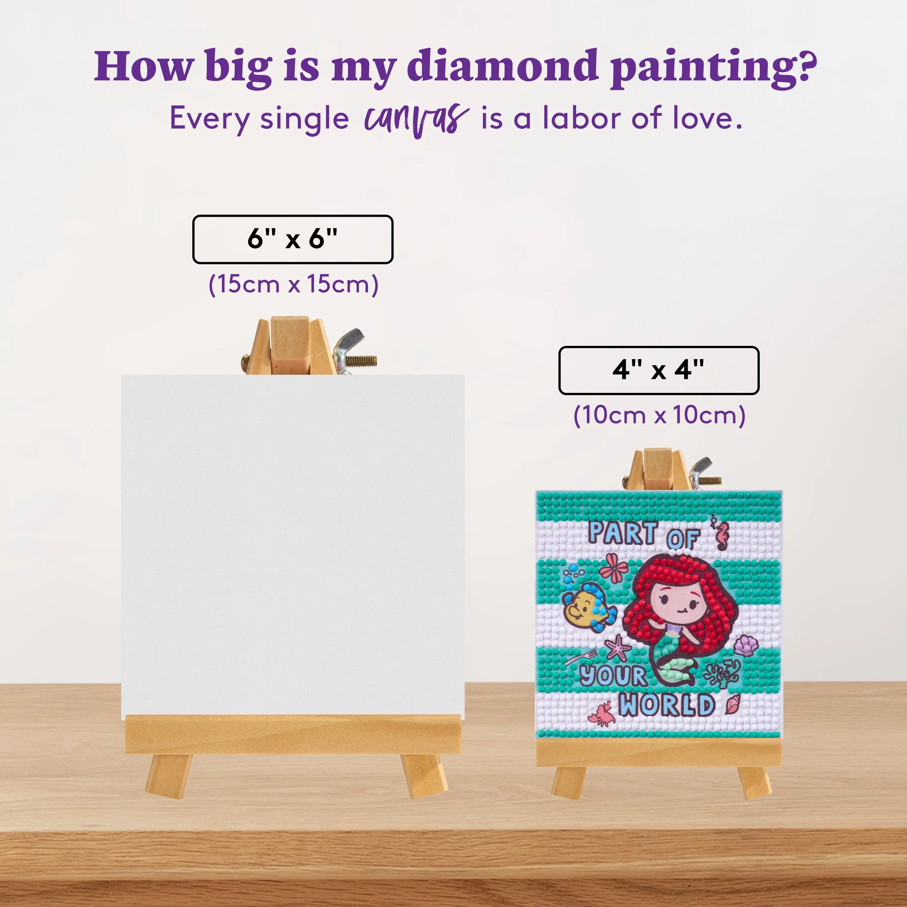 Mini Easels - Part of Your World - Image 4