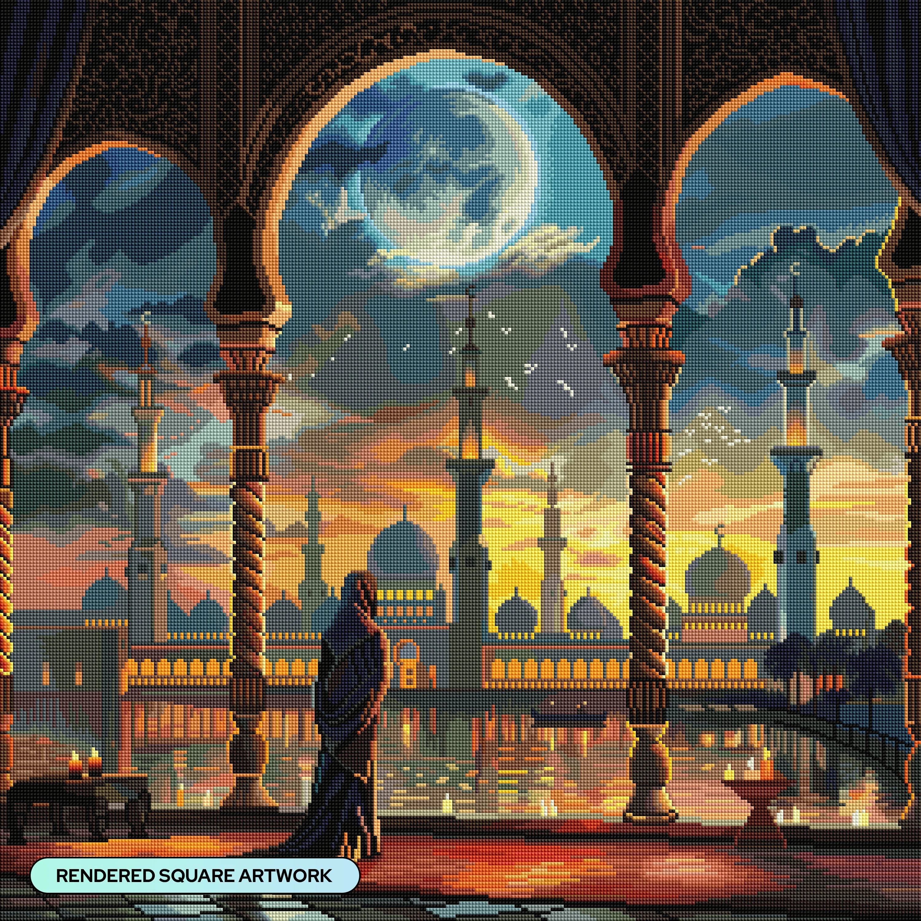 Moonlit Temple - Image 2
