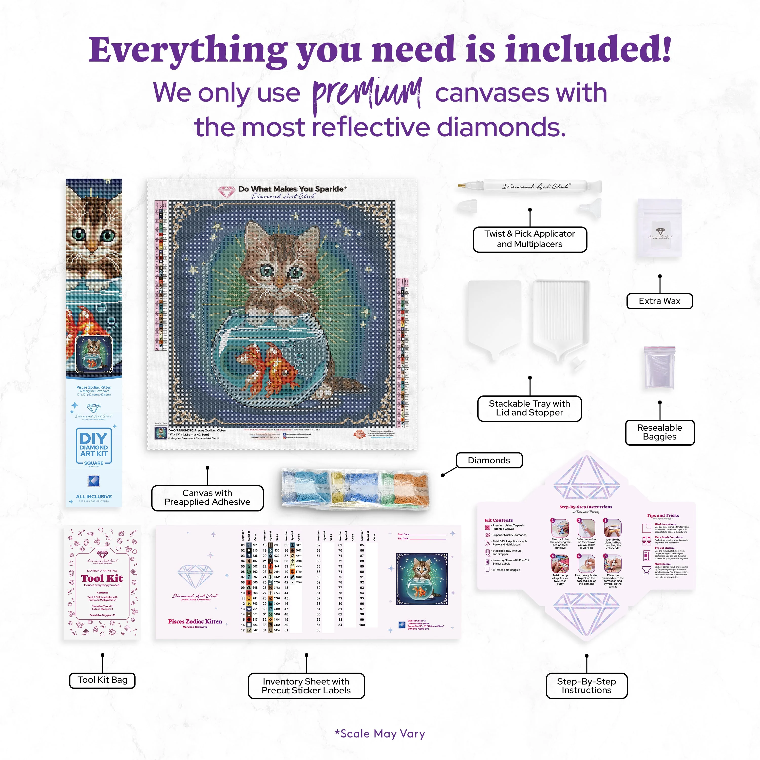 Pisces Zodiac Kitten - Image 3