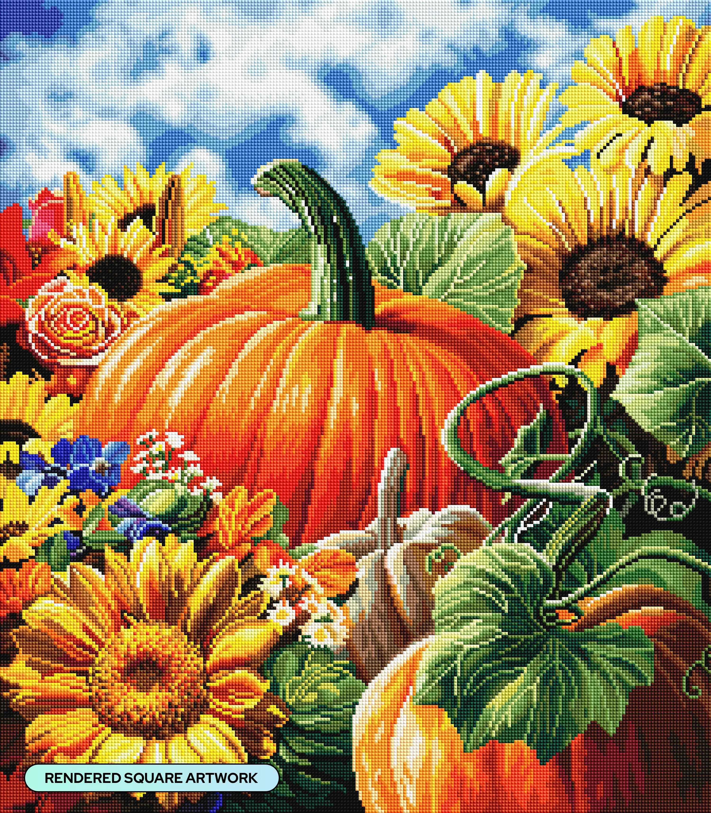 Pumpkins & Sunflowers - Image 2