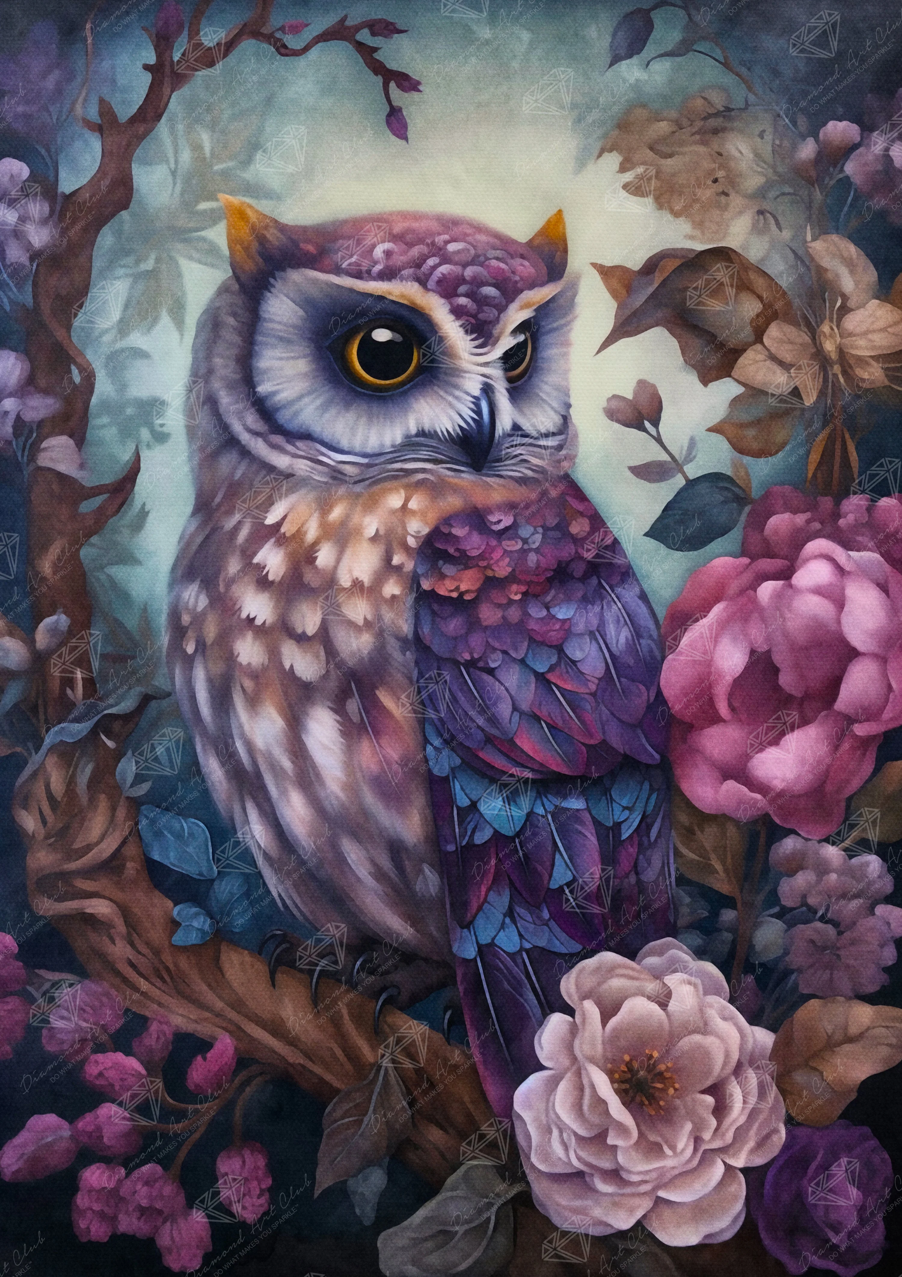 Purple Owl