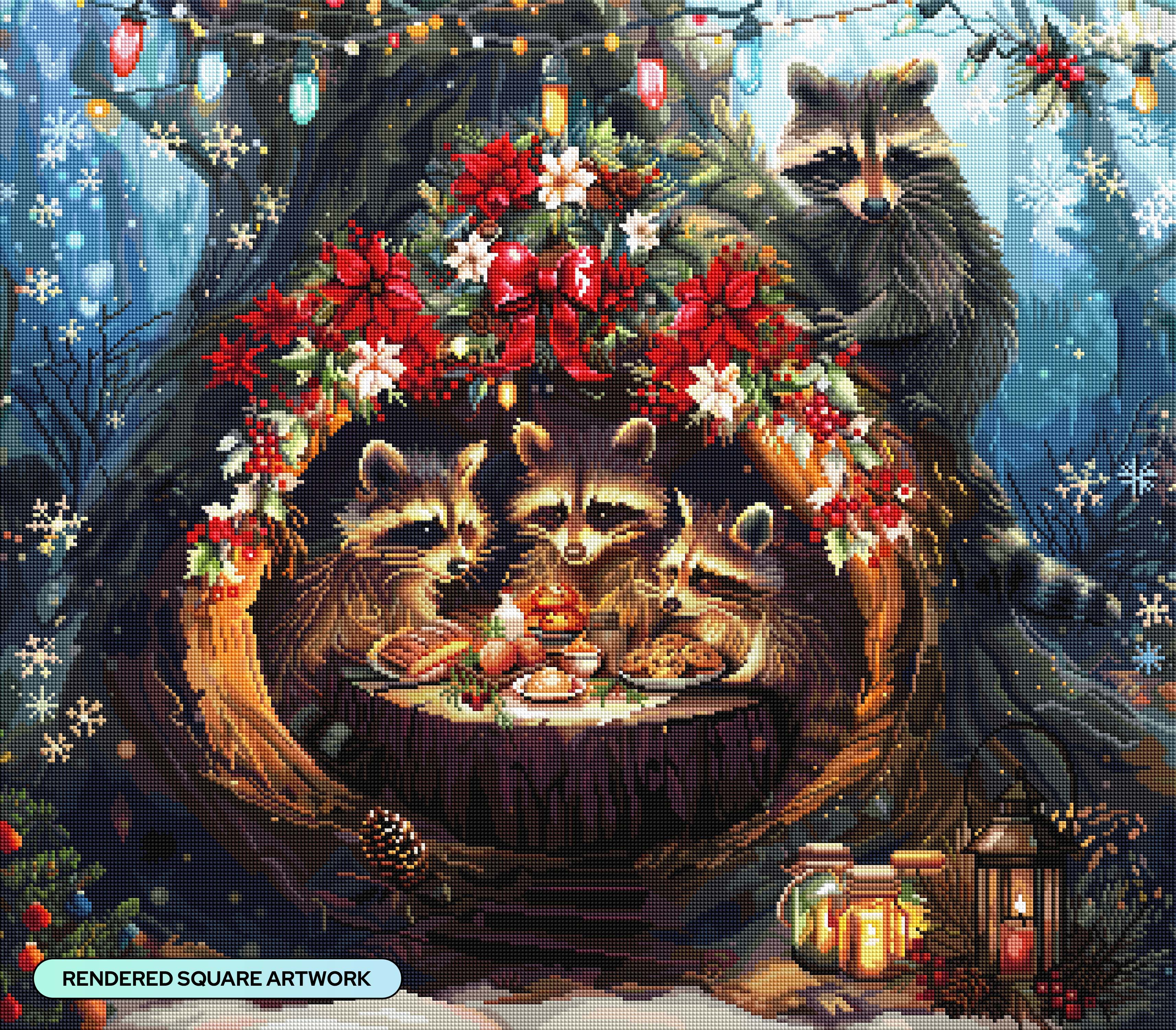 Raccoon Christmas - Image 2